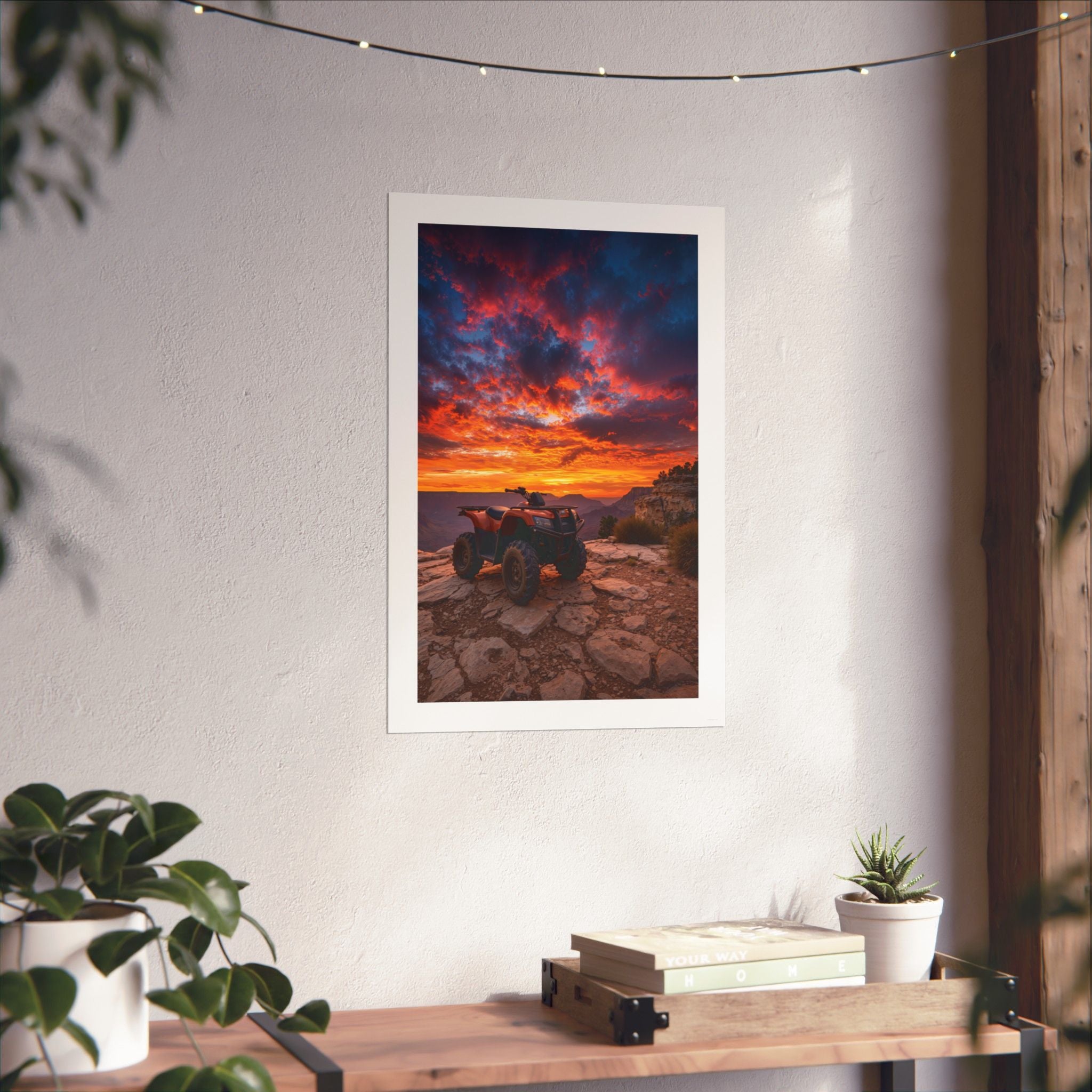 Living on the Edge - ATV/UTV - Gallery Print Poster - DC0279