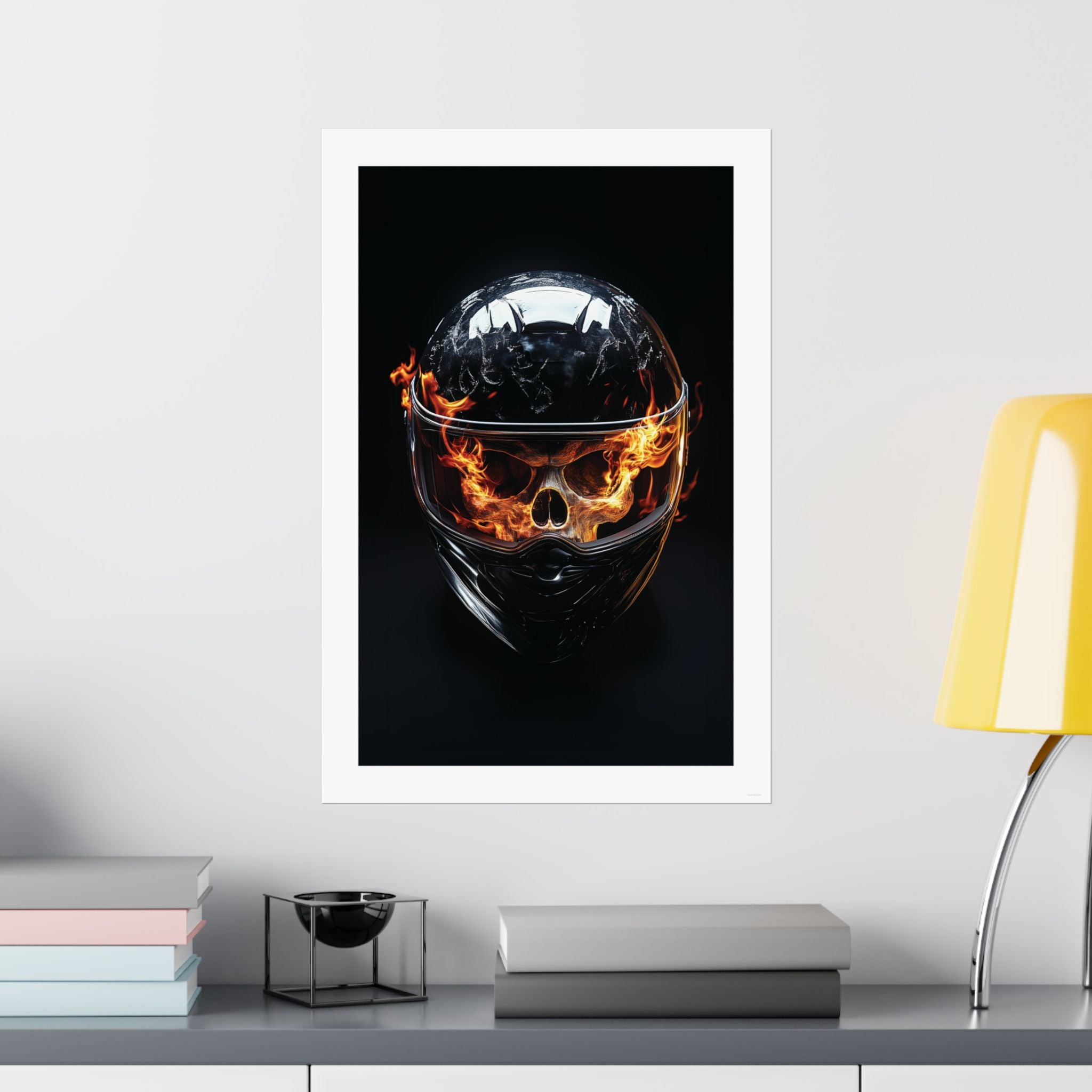 Hot Headed - Motorcycle - Gallery Print Poster - DC0232