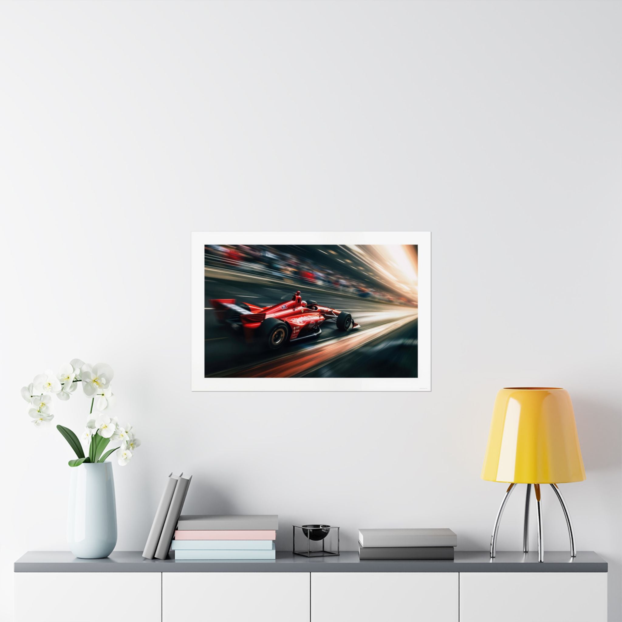 Indy 500 Speed - Auto - Gallery Print Poster - DC0138