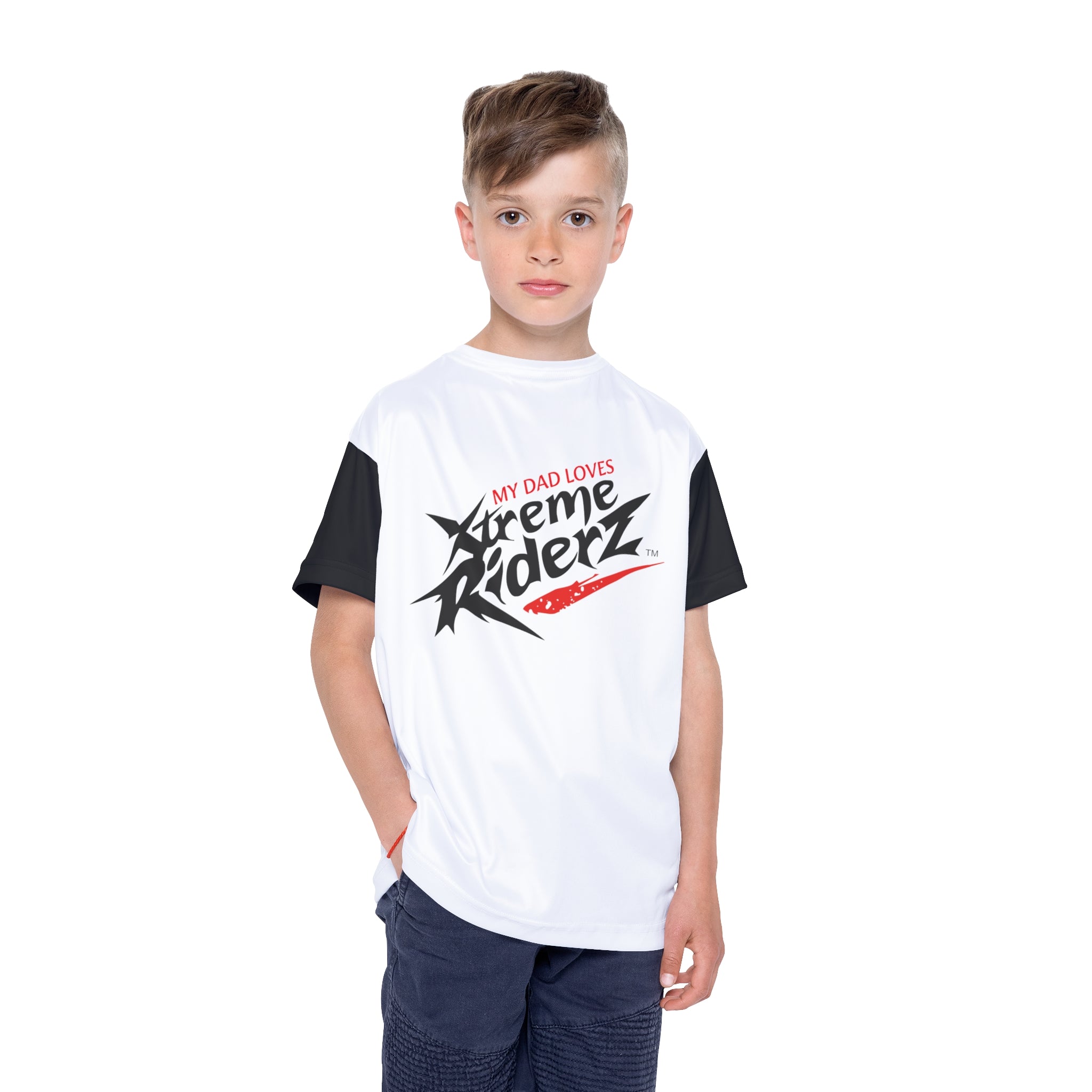 My Dad Loves Xtreme Riderz- Sports Jersey