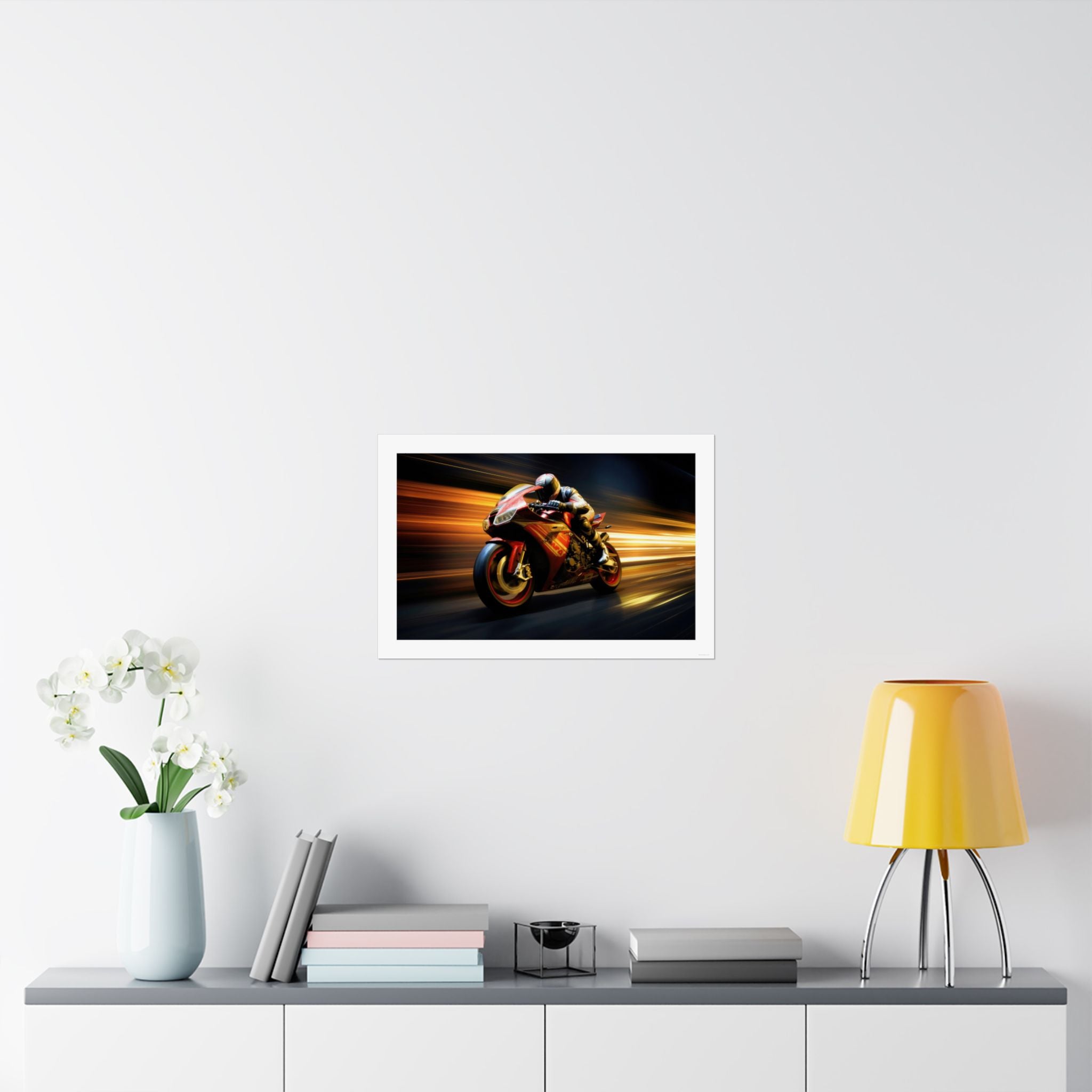 Accelerate - Motorcycle - Gallery Print Poster - DC0123