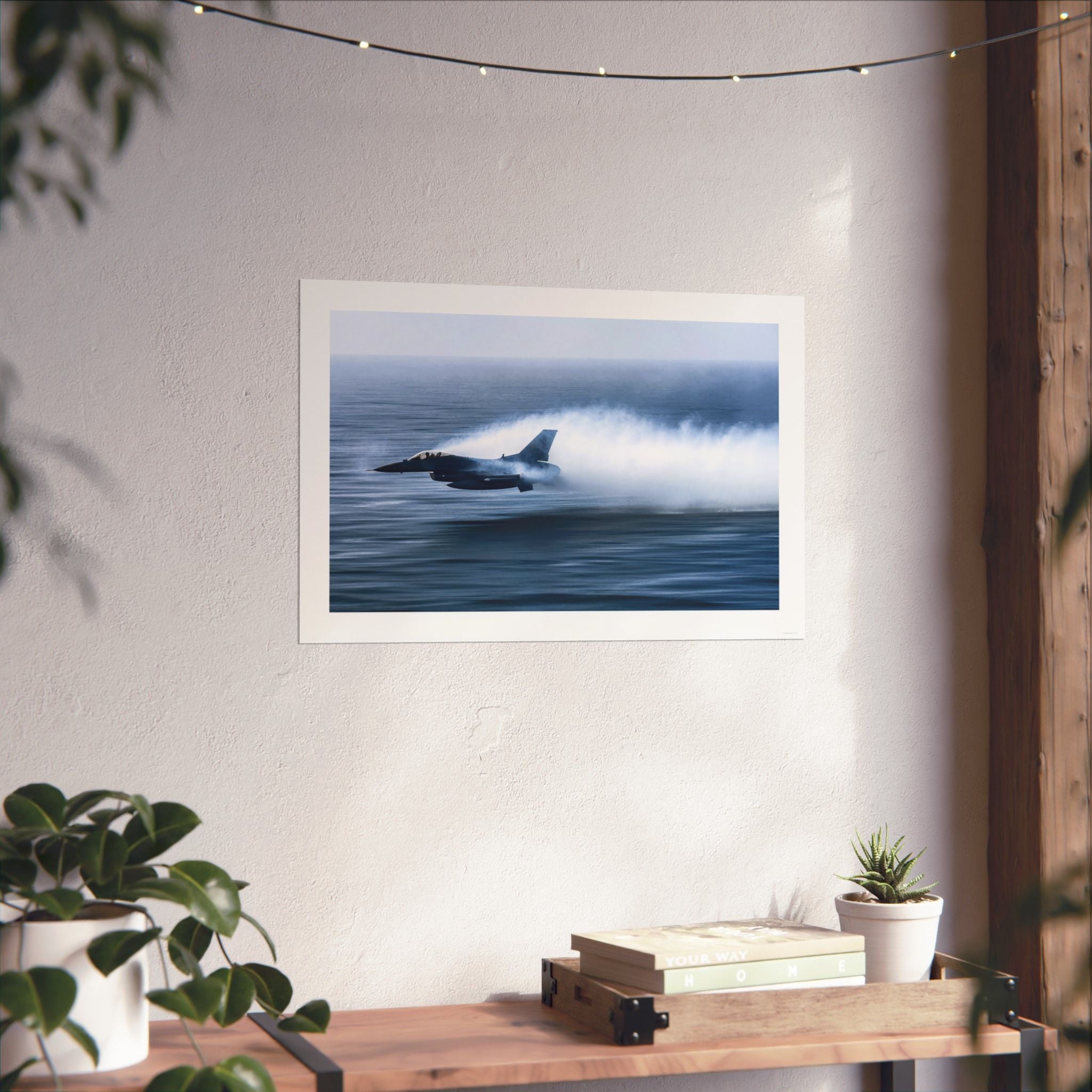 F16 Jet Skiing - Aviation - Gallery Print Poster - DC0149