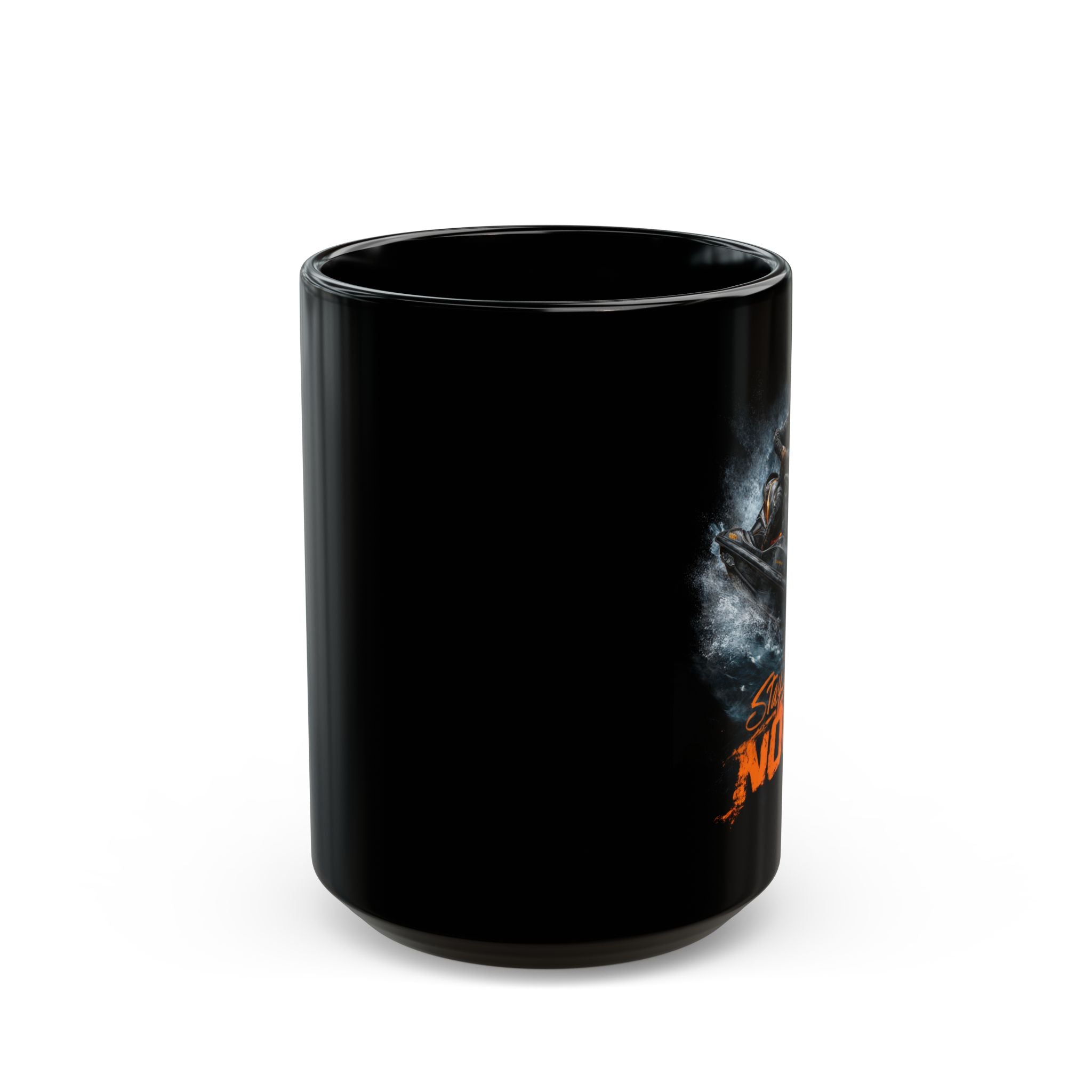 Stay Dry, NOPE!  Black Mug (11oz, 15oz) - Watersports - DC0285