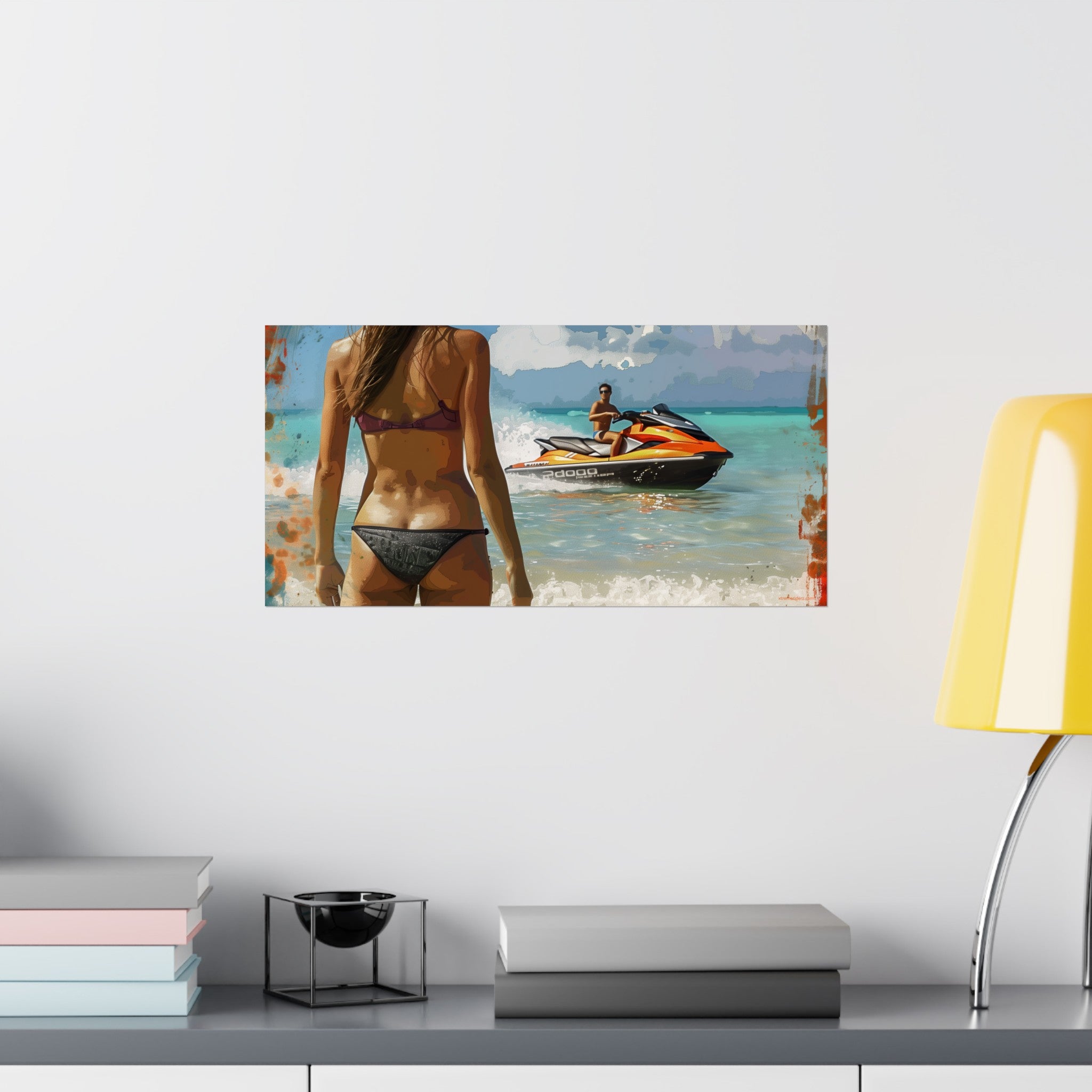 Showing Off~Xtreme Riderz Jet Ski Poster