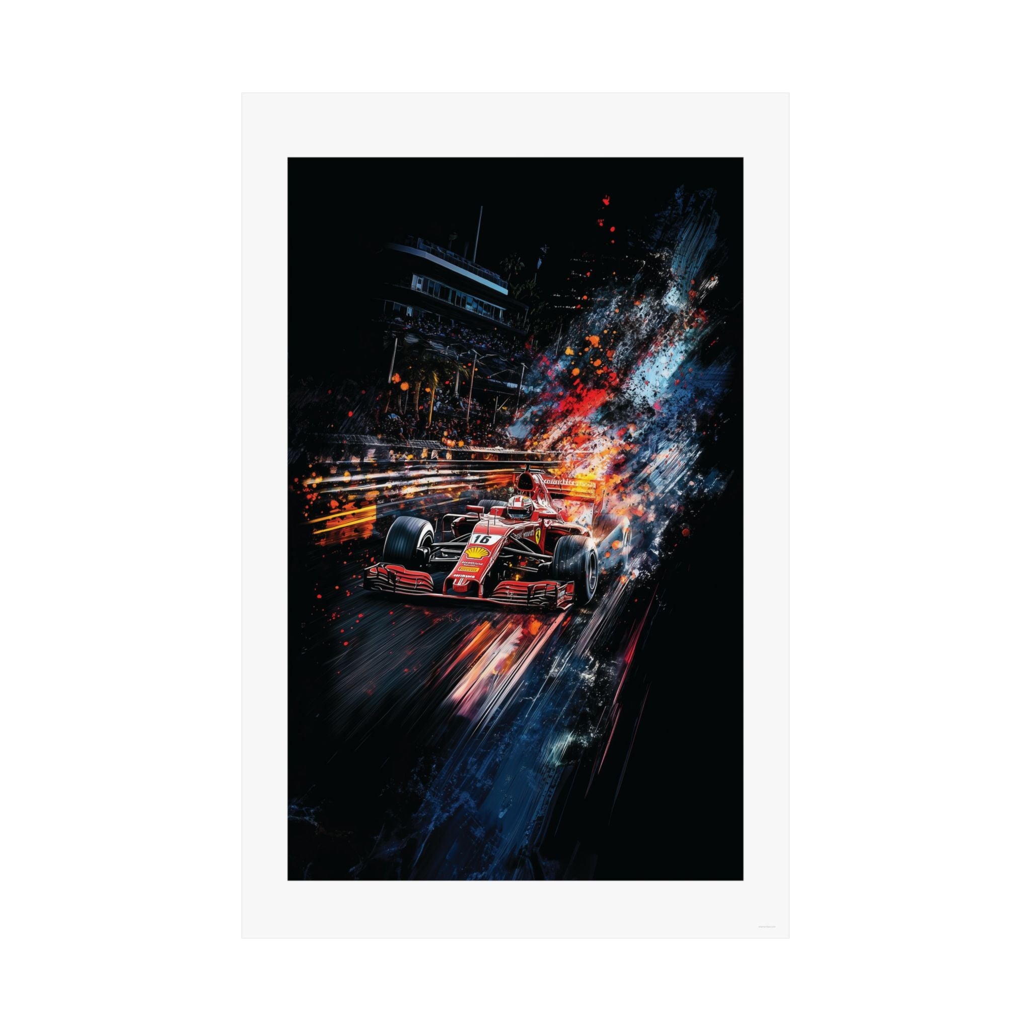 Formula 16 -  Auto - Gallery Print Poster - DC0214