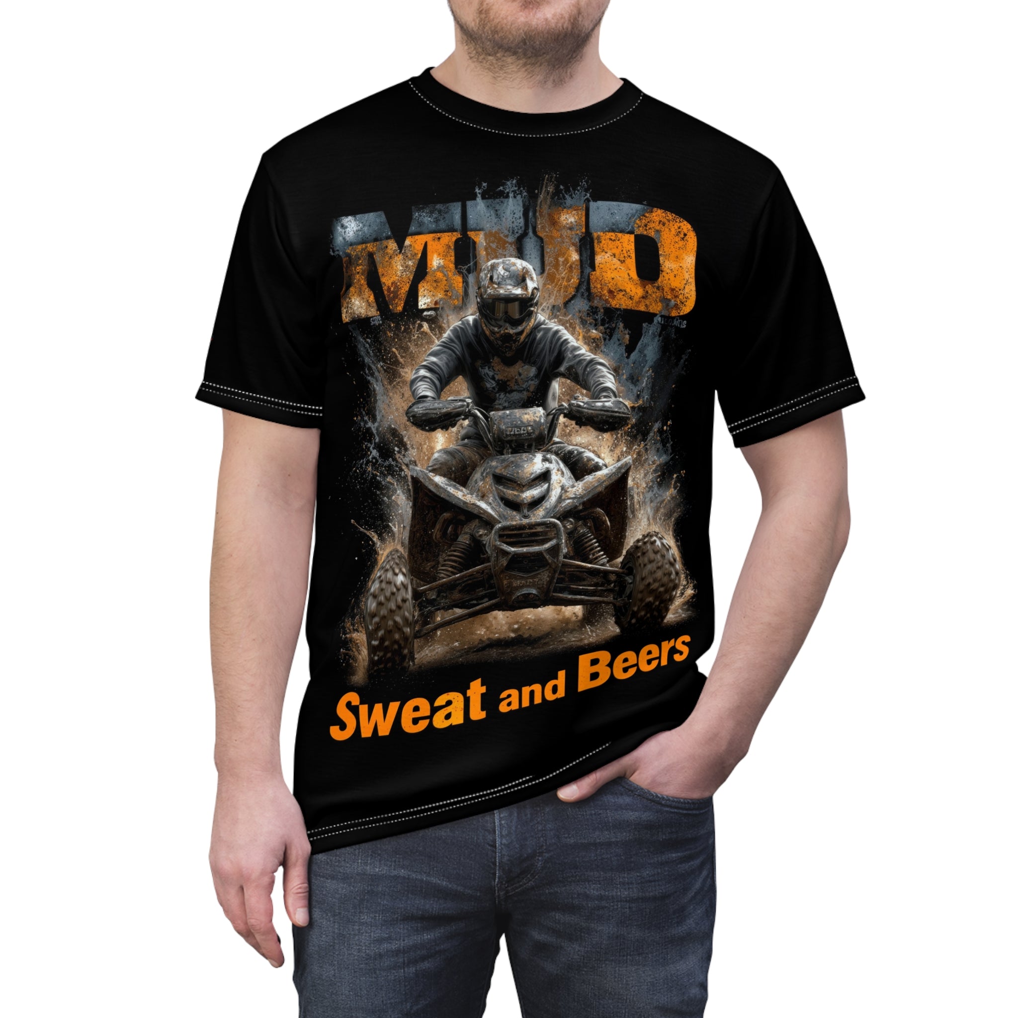 Mud, Sweat and Beers - ATV/UTV - Men's Tee Shirt - DC0273