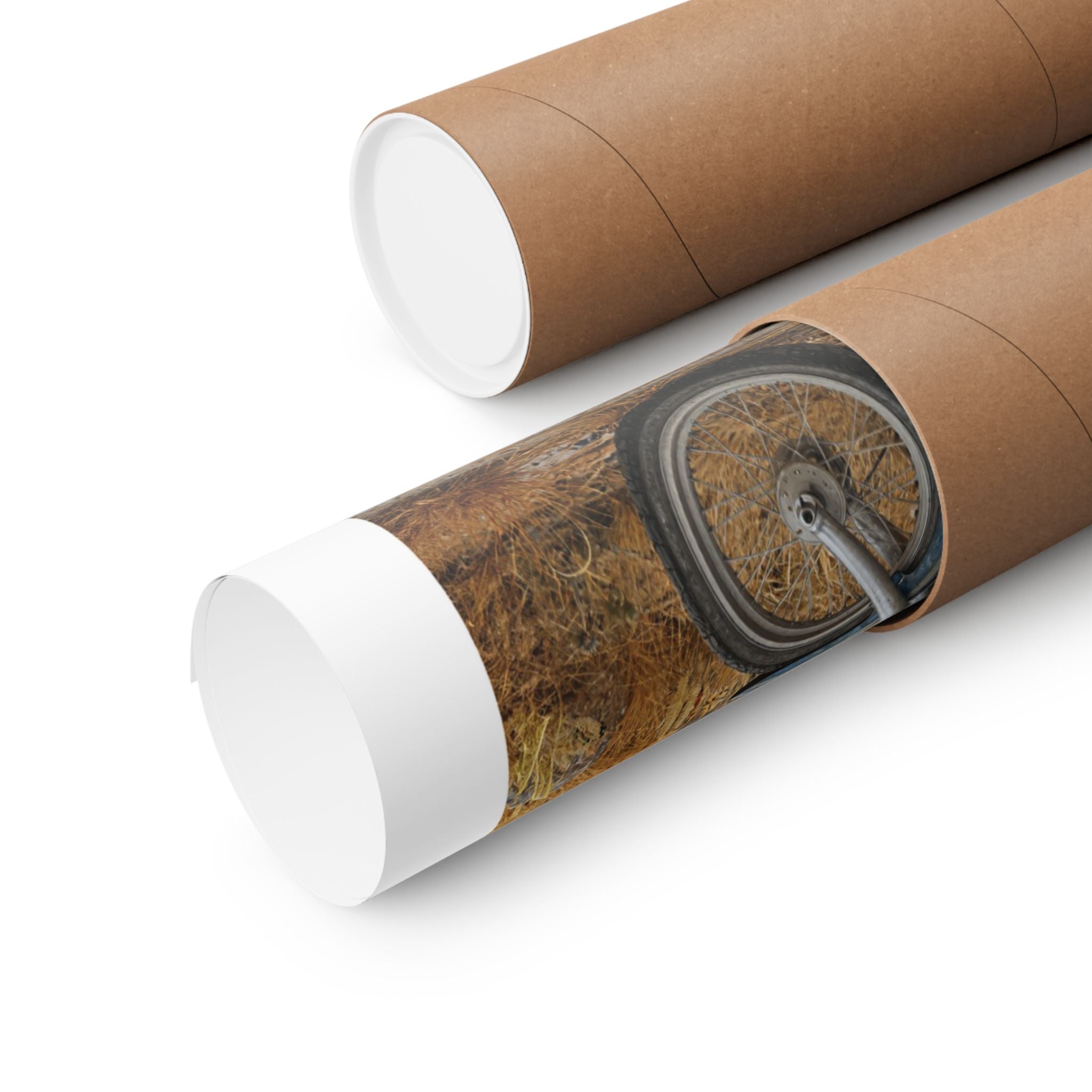 End of the Road - Motorcycle - Gallery Print Poster - DC0278