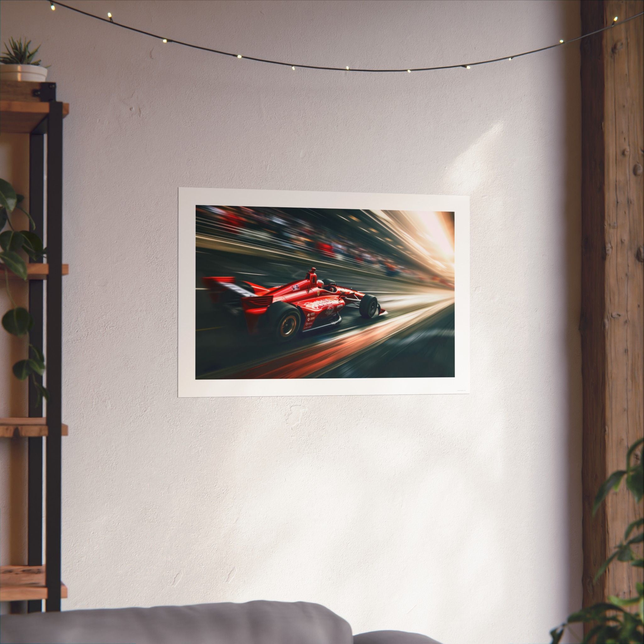 Indy 500 Speed - Auto - Gallery Print Poster - DC0138