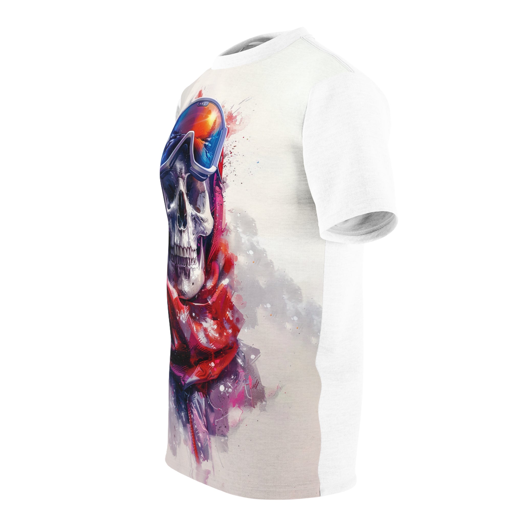 Skeleton Riderz - Snowmobile - Unisex Tee Shirt - TG0109