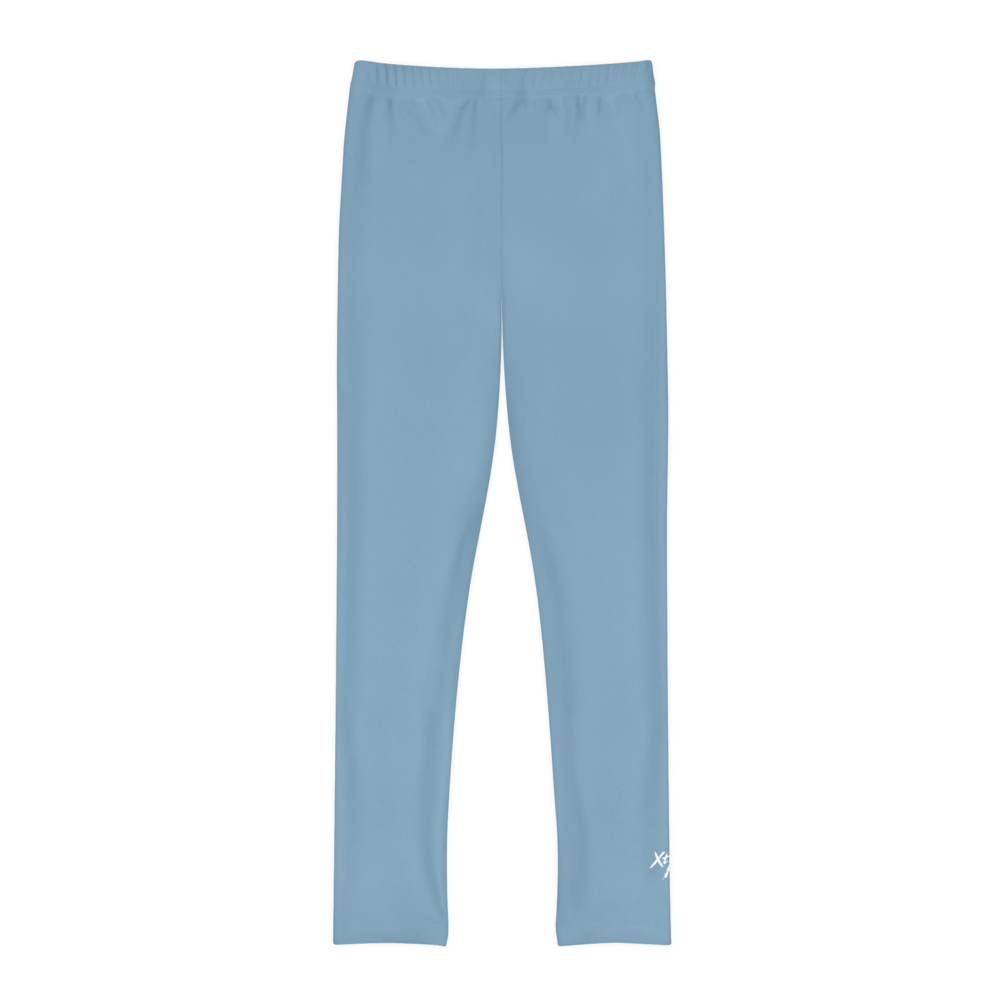 Light Blue Youth Full-Length Leggings -Xtreme Kidz