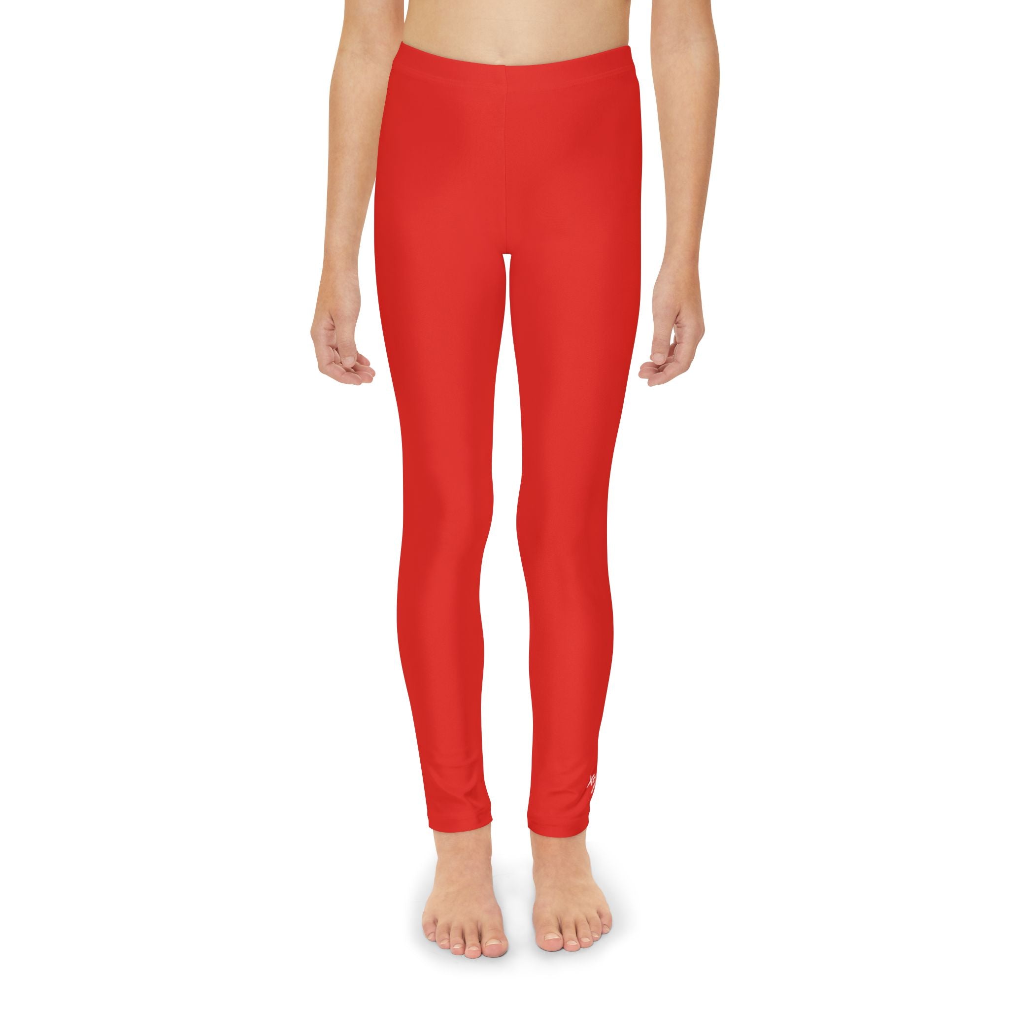 Red Youth Full-Length Leggings- Xtreme Kidz