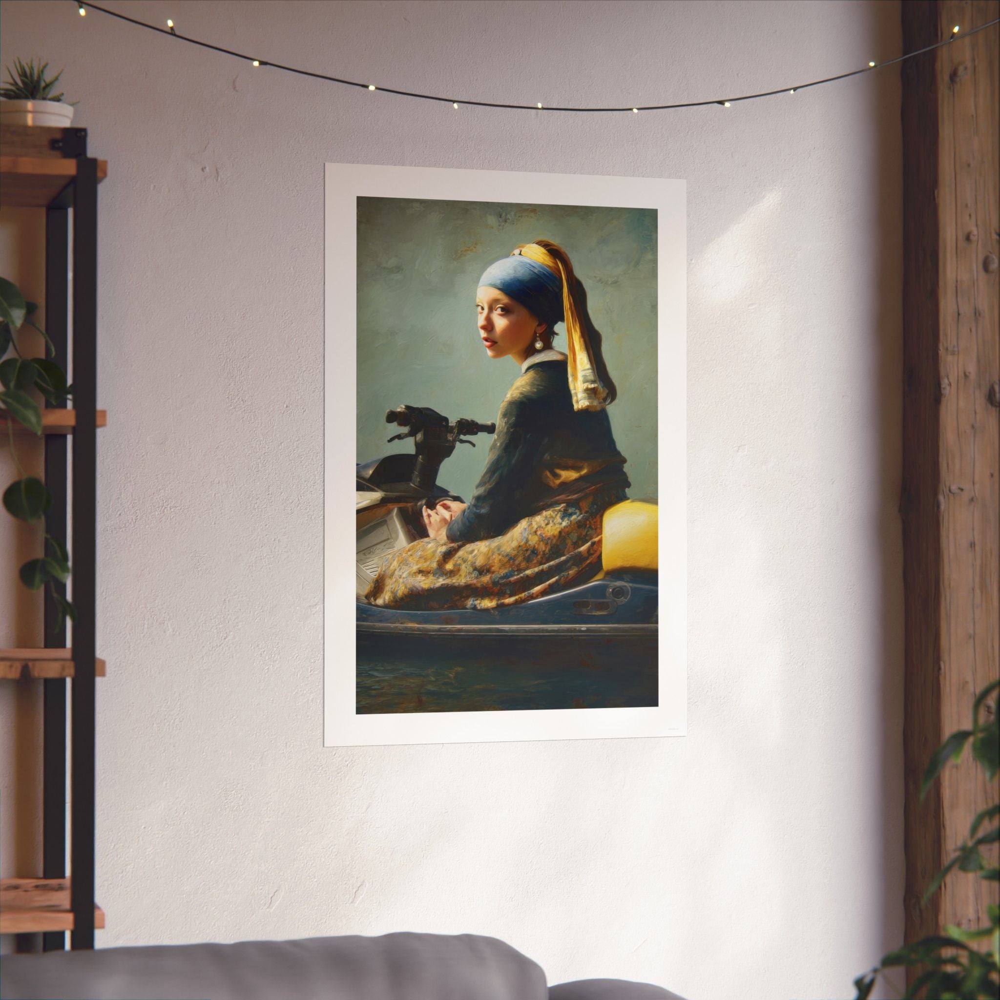Girl With a Pearl Earring - Johanne Vemeer - Watersports - Gallery Print Poster - DC0260
