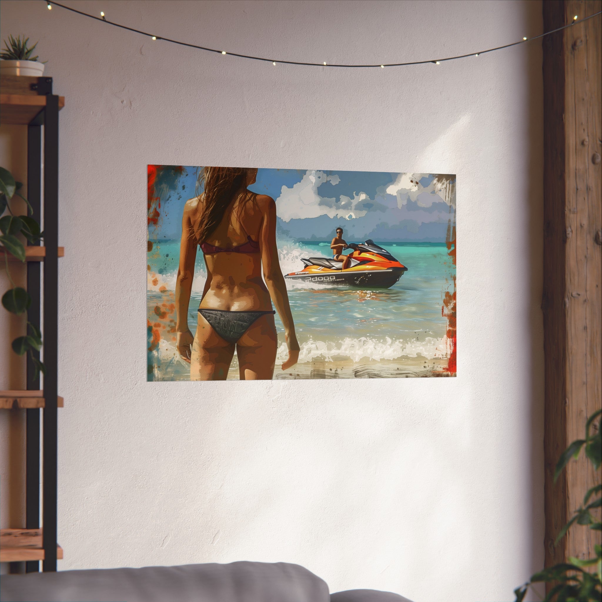 Showing Off~Xtreme Riderz Jet Ski Poster