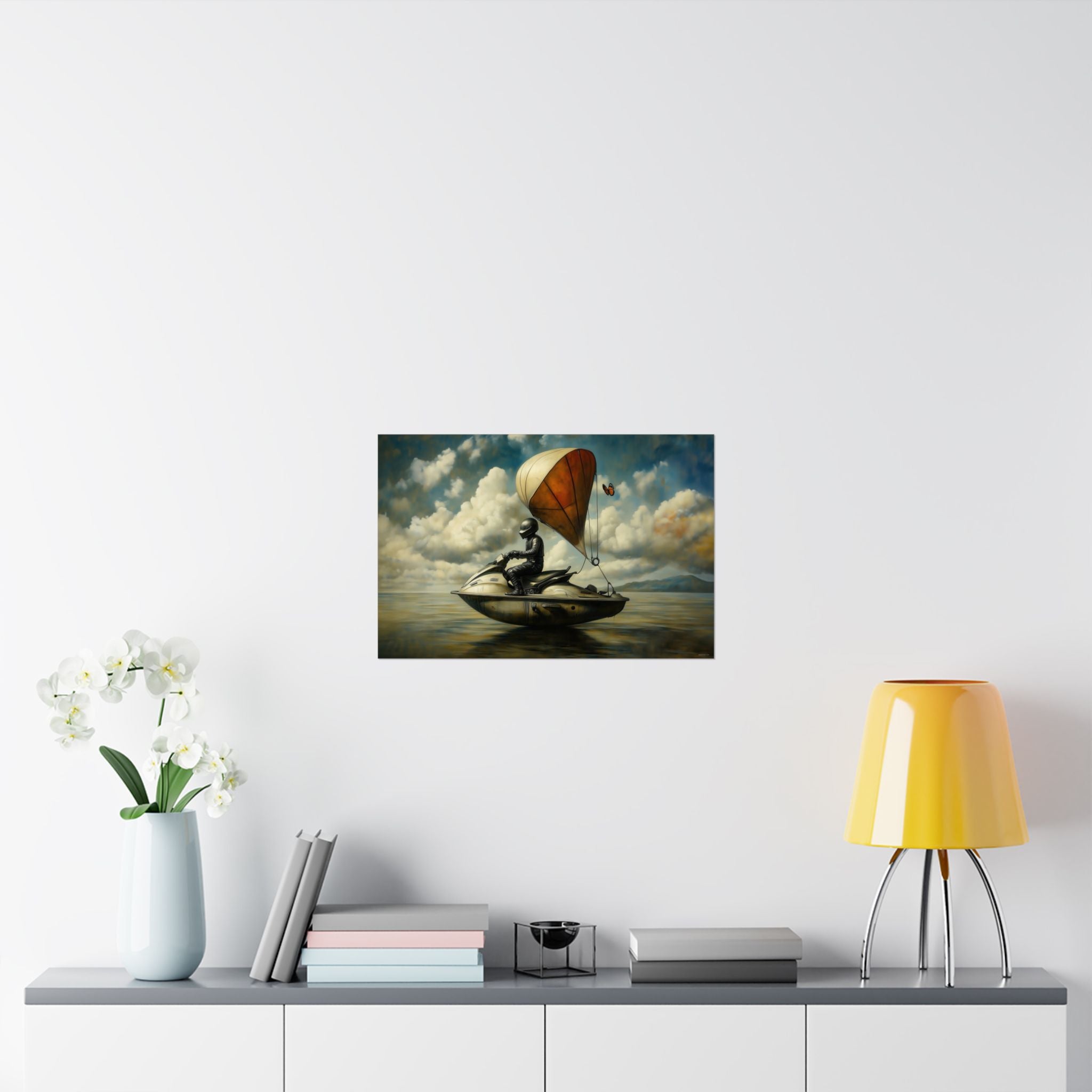 Butterfly Ships - Salvador Dali - Watersports - Poster