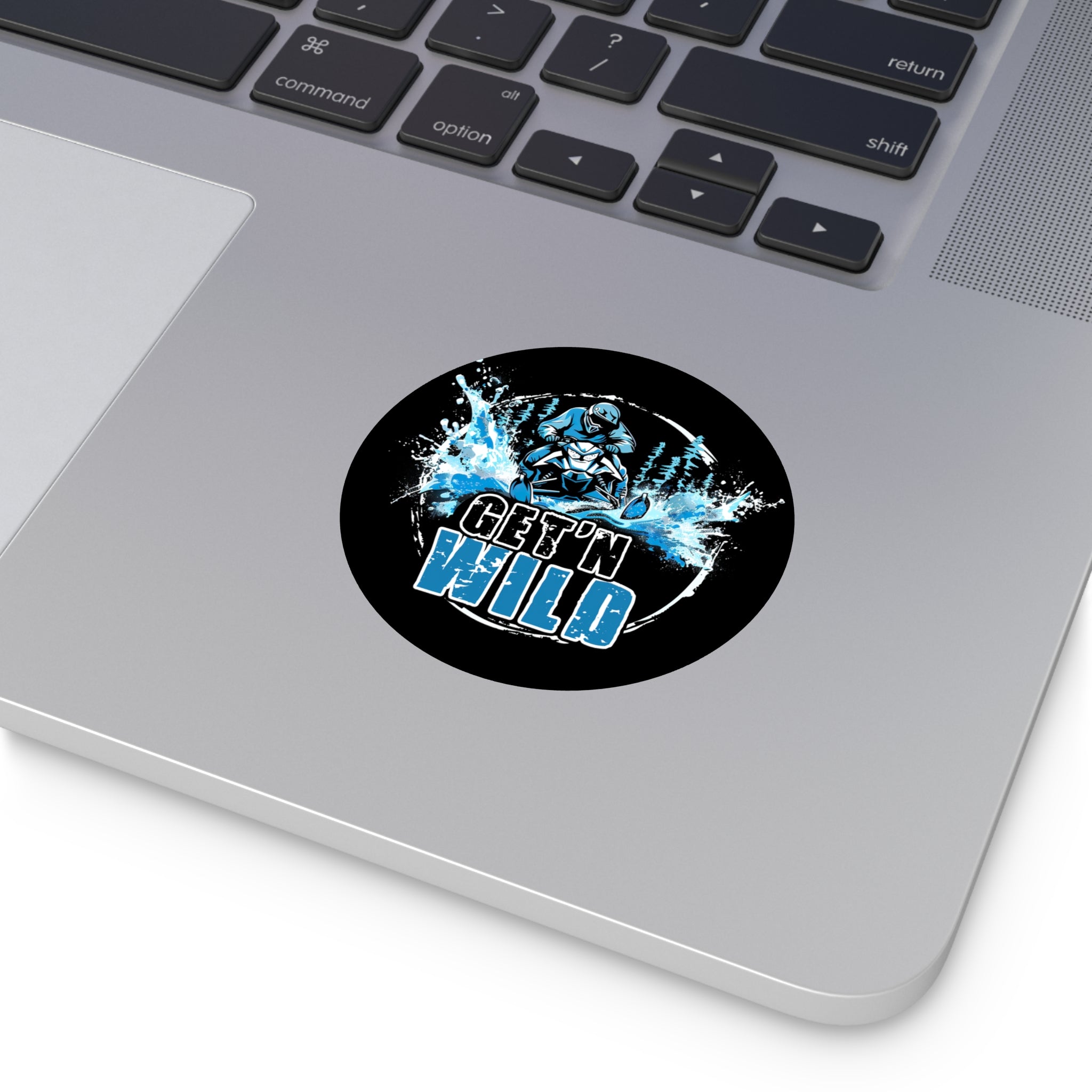 Get'n Wild- Xtreme Riderz-  Round Vinyl Stickers