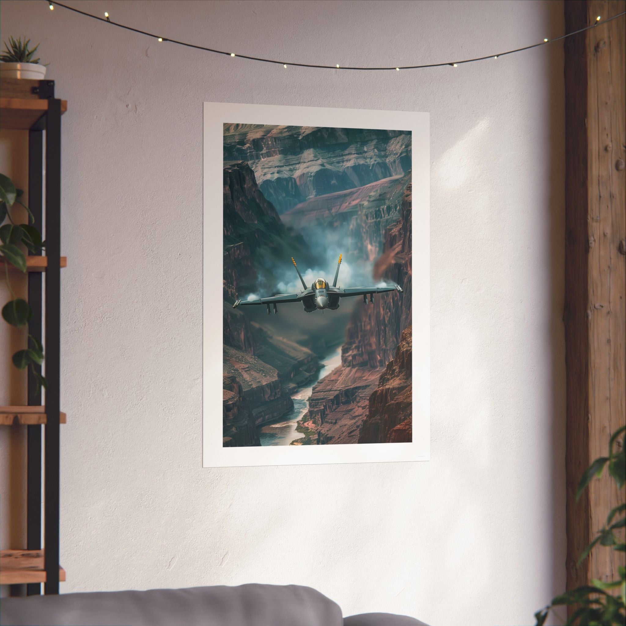 Grand Canyon Jet - Aviation - Gallery Print Poster - DC0148