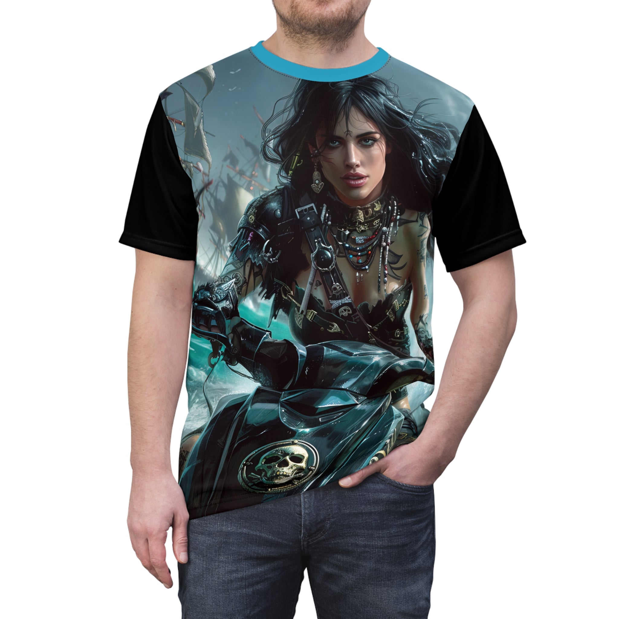 Pirate Riderz- Watersports - Men's Tee Shirt - TG0101