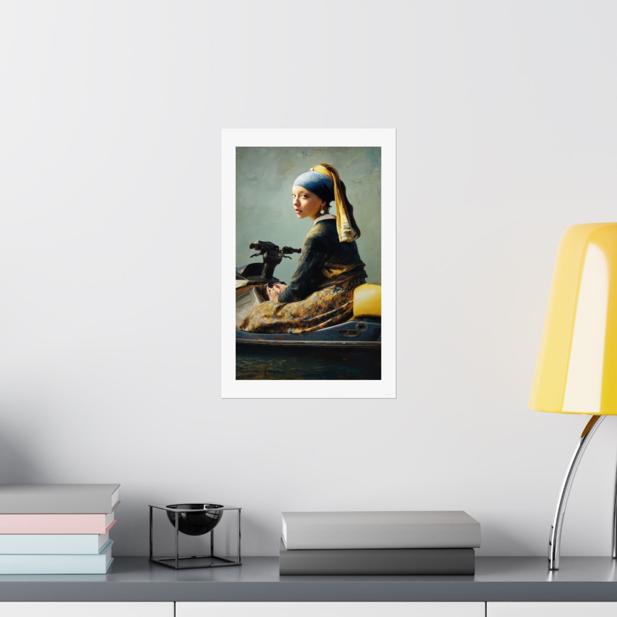 Girl With a Pearl Earring - Johanne Vemeer - Watersports - Gallery Print Poster - DC0260