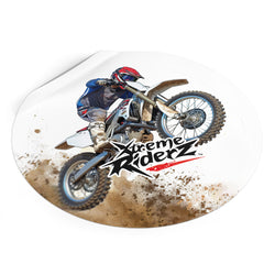 Motocross -Xtreme Riderz- Round Vinyl Sticker