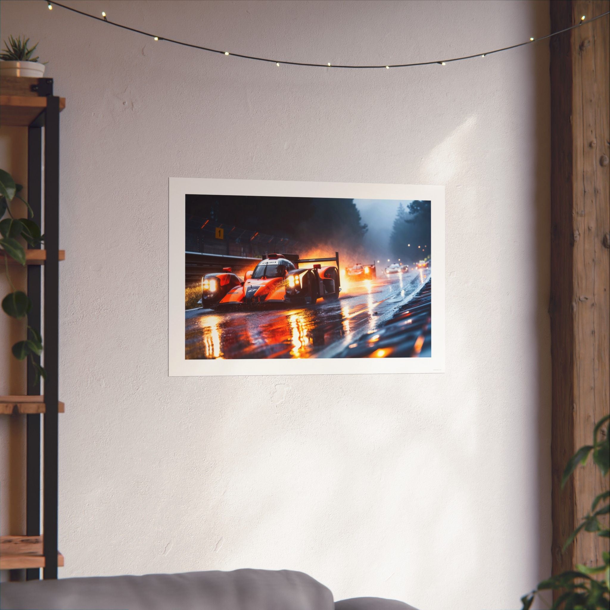 Wet Le Mans - Auto - Gallery Print Poster - DC0132