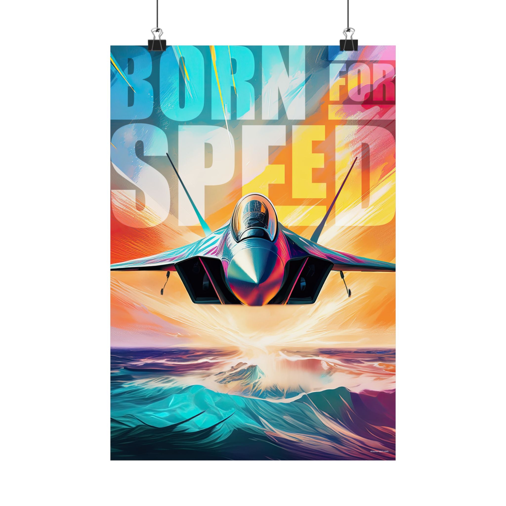 Born For Speed- Xtreme Kidz- Matte Vertical Poster