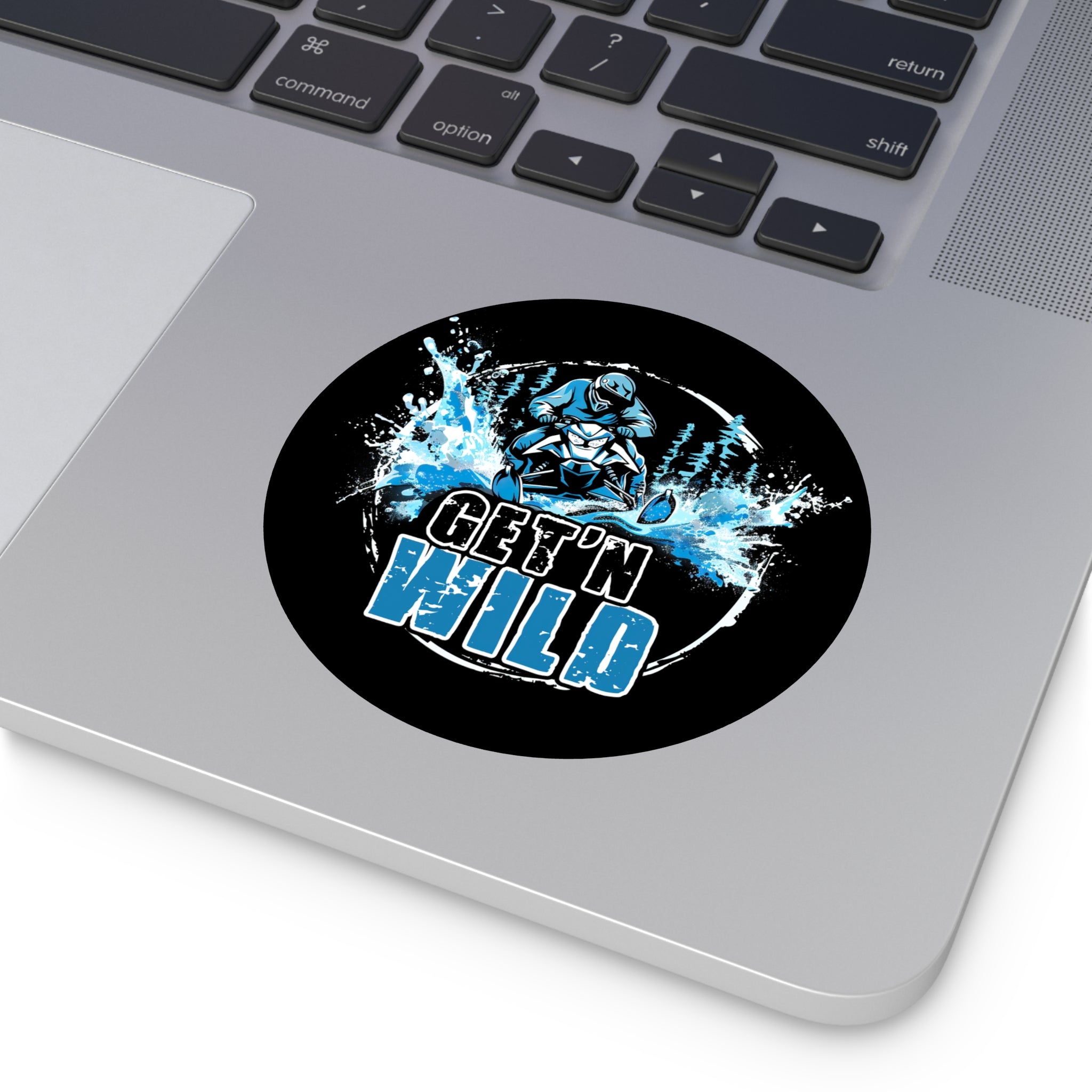 Get'n Wild- Xtreme Riderz-  Round Vinyl Stickers