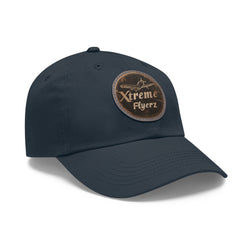 Xtreme Flyerz Vintage Airplane ~ Dad Hat with Leather Patch