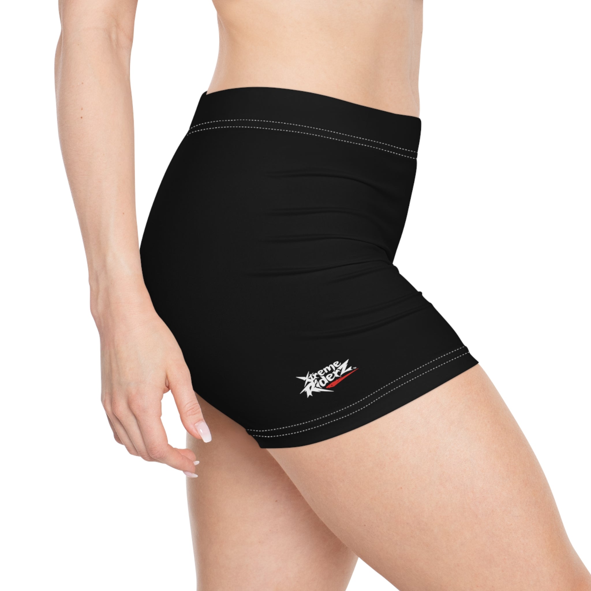 Black Women's Shorts - Xtreme Riderz Brand