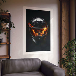 Hot Headed - Motorcycle - Gallery Print Poster - DC0232