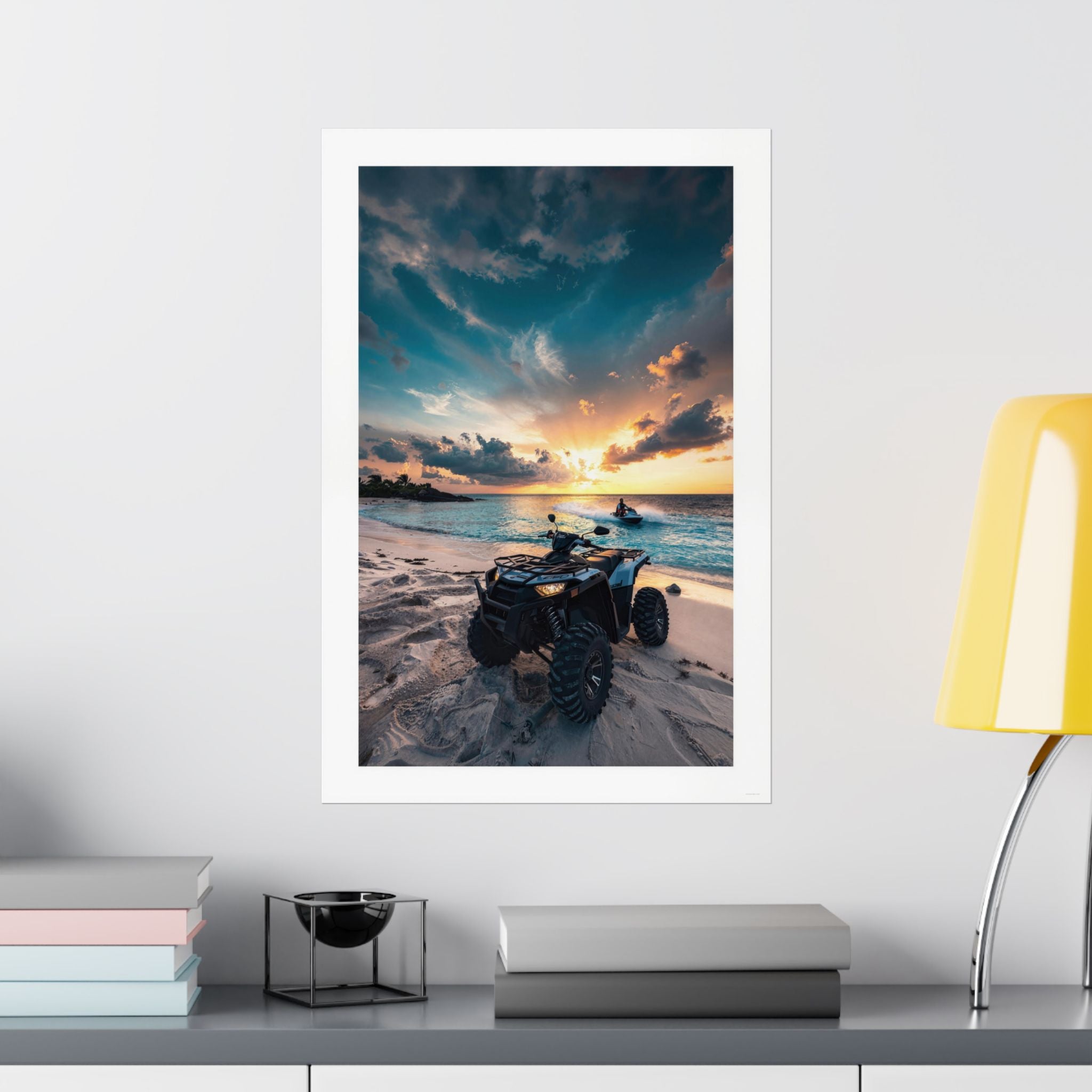 Cooling Off - ATV/Watersports - Gallery Print Poster - DC0142