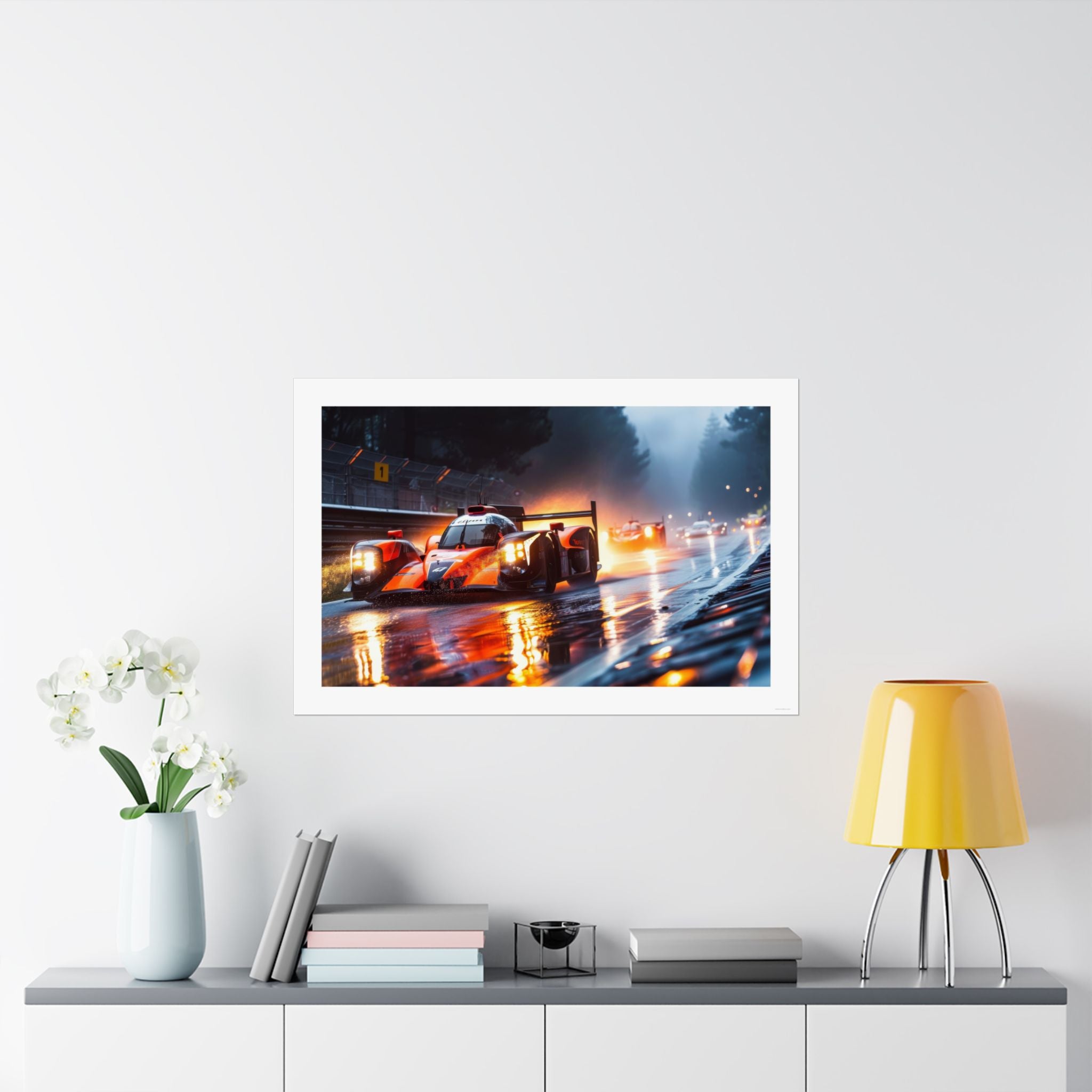 Wet Le Mans - Auto - Gallery Print Poster - DC0132