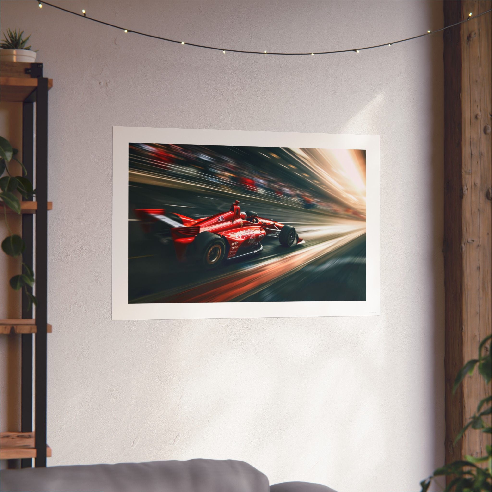 Indy 500 Speed - Auto - Gallery Print Poster - DC0138