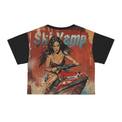 Ski Vamp Women's Crop Tee