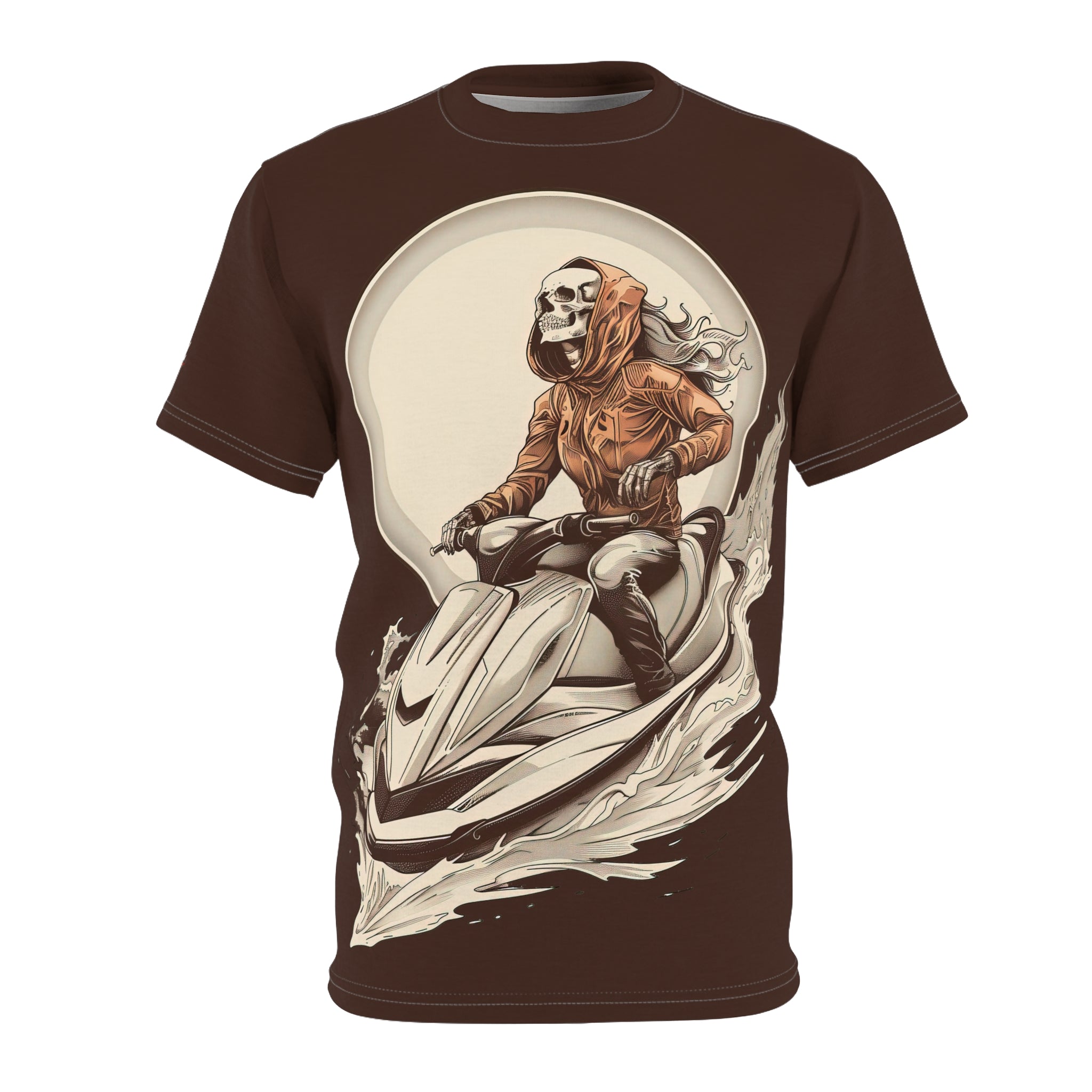 Skeleton Riderz - Watersports - Unisex Tee Shirt - TG0142