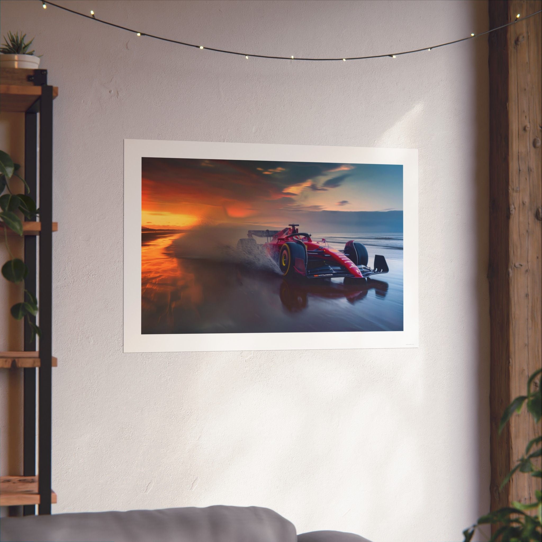 Beach Run - Auto - Gallery Print Poster - DC0136