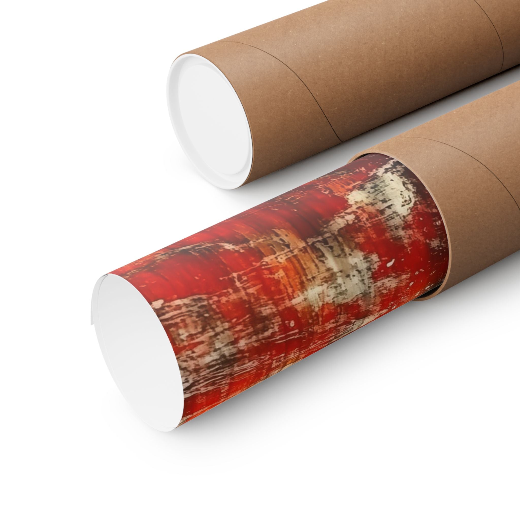 Skier in Red - Watersports - Poster