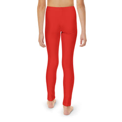 Red Youth Full-Length Leggings- Xtreme Kidz