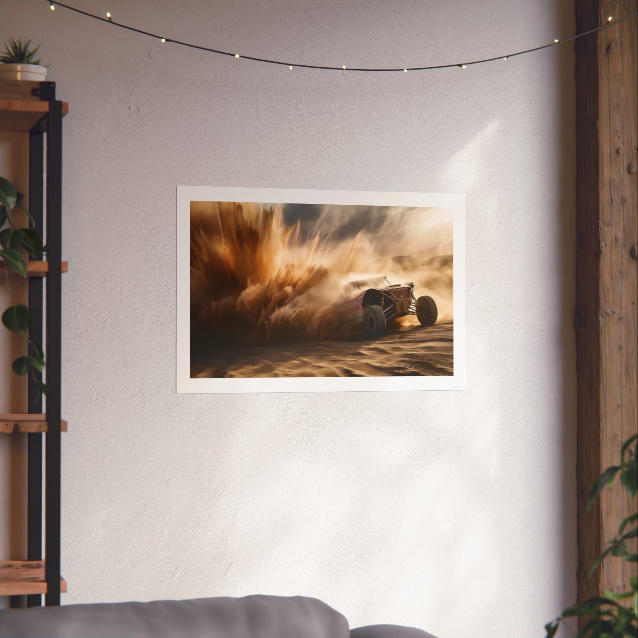 Baja Burst  - Auto - Gallery Print Poster - DC0139