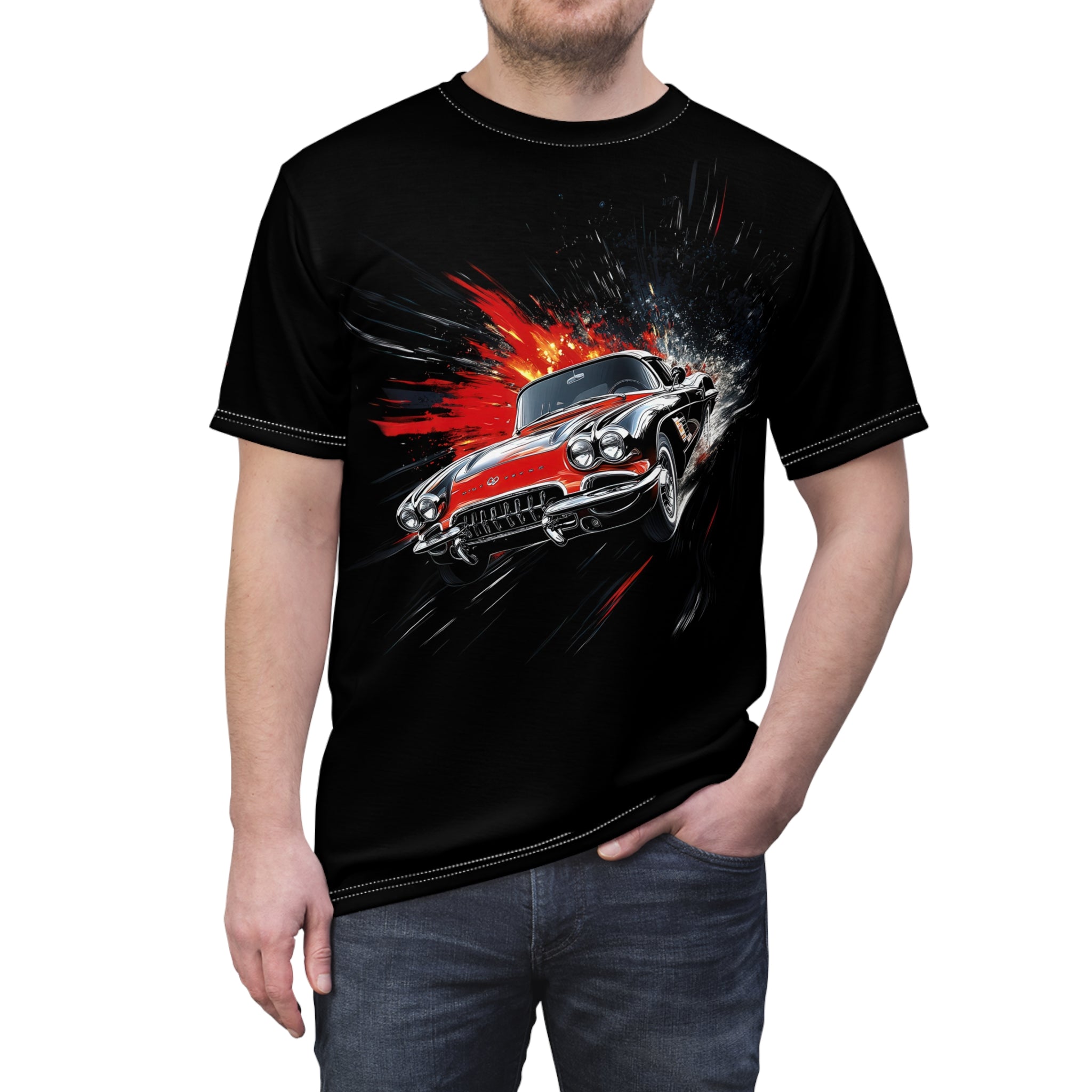 1960 Corvette - Auto - Men's Tee Shirt - DC0227