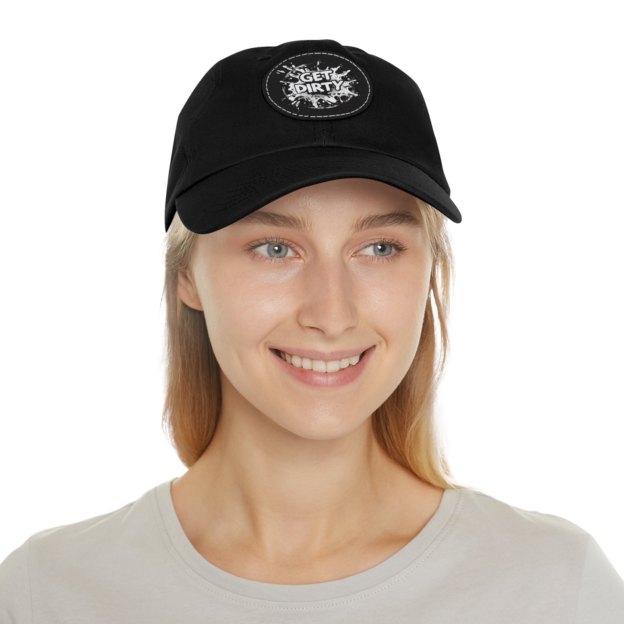 Xtreme Riderz Get Dirty Dad Hat with Leather Patch