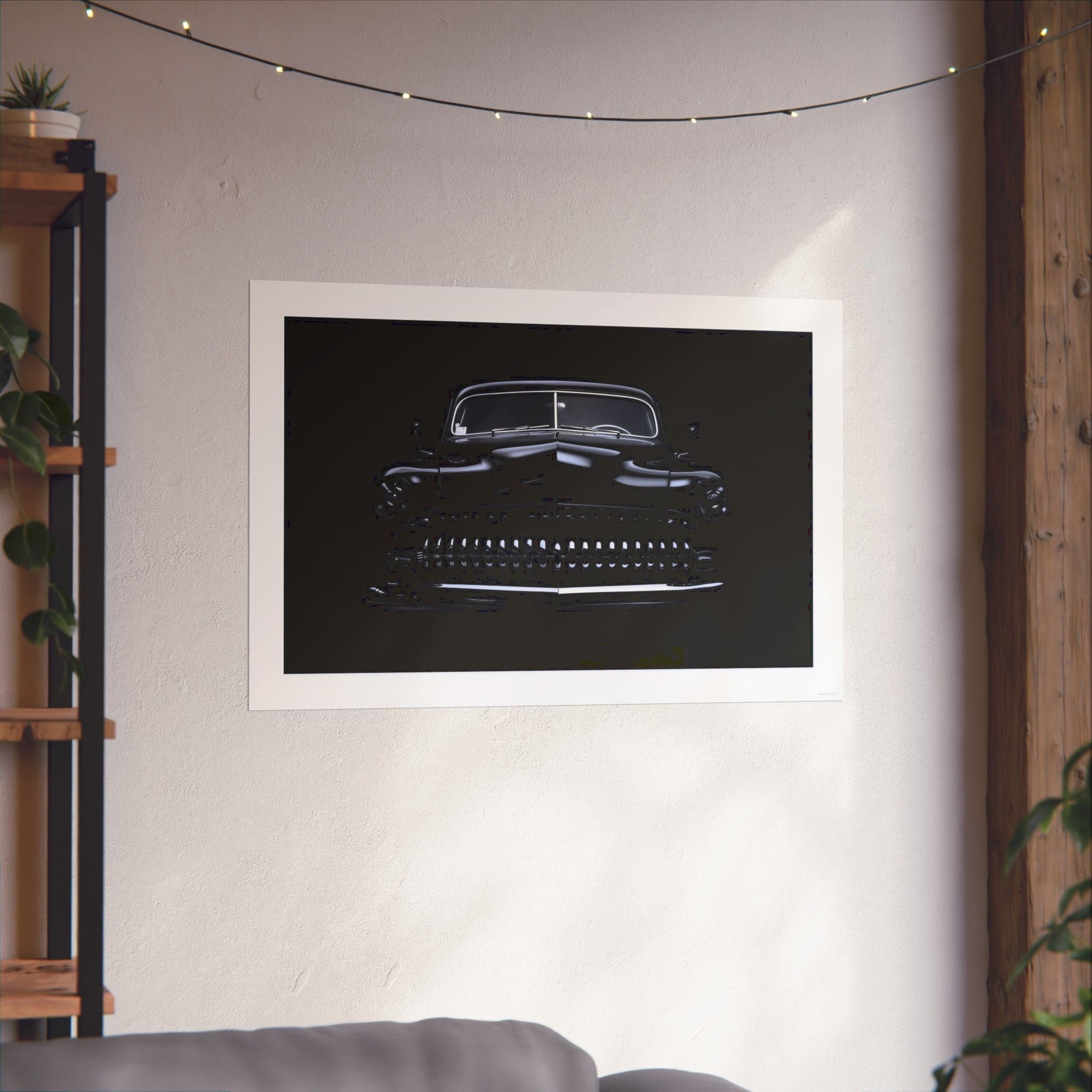 Chopped Merc - Auto - Gallery Print Poster - DC0129