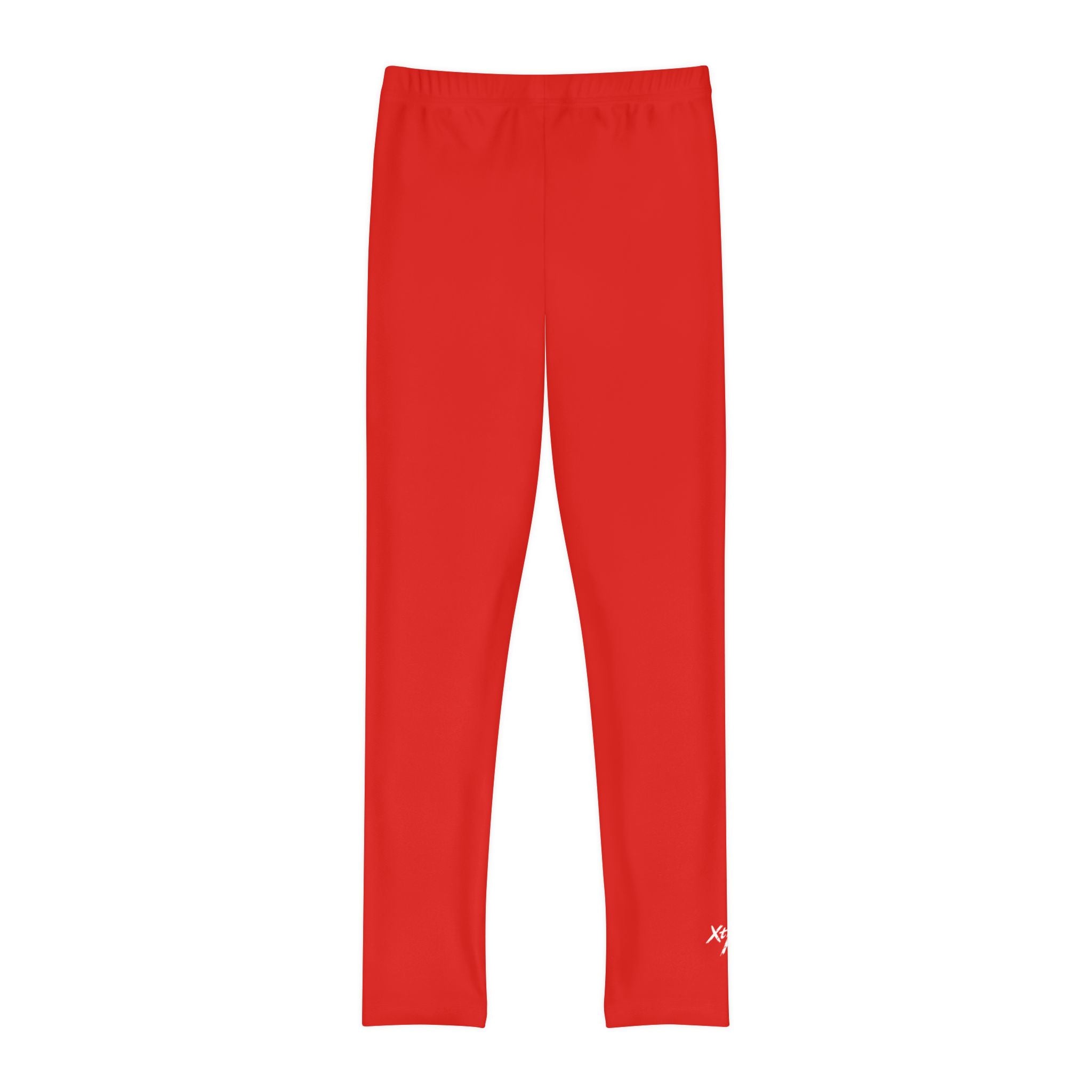 Red Youth Full-Length Leggings- Xtreme Kidz