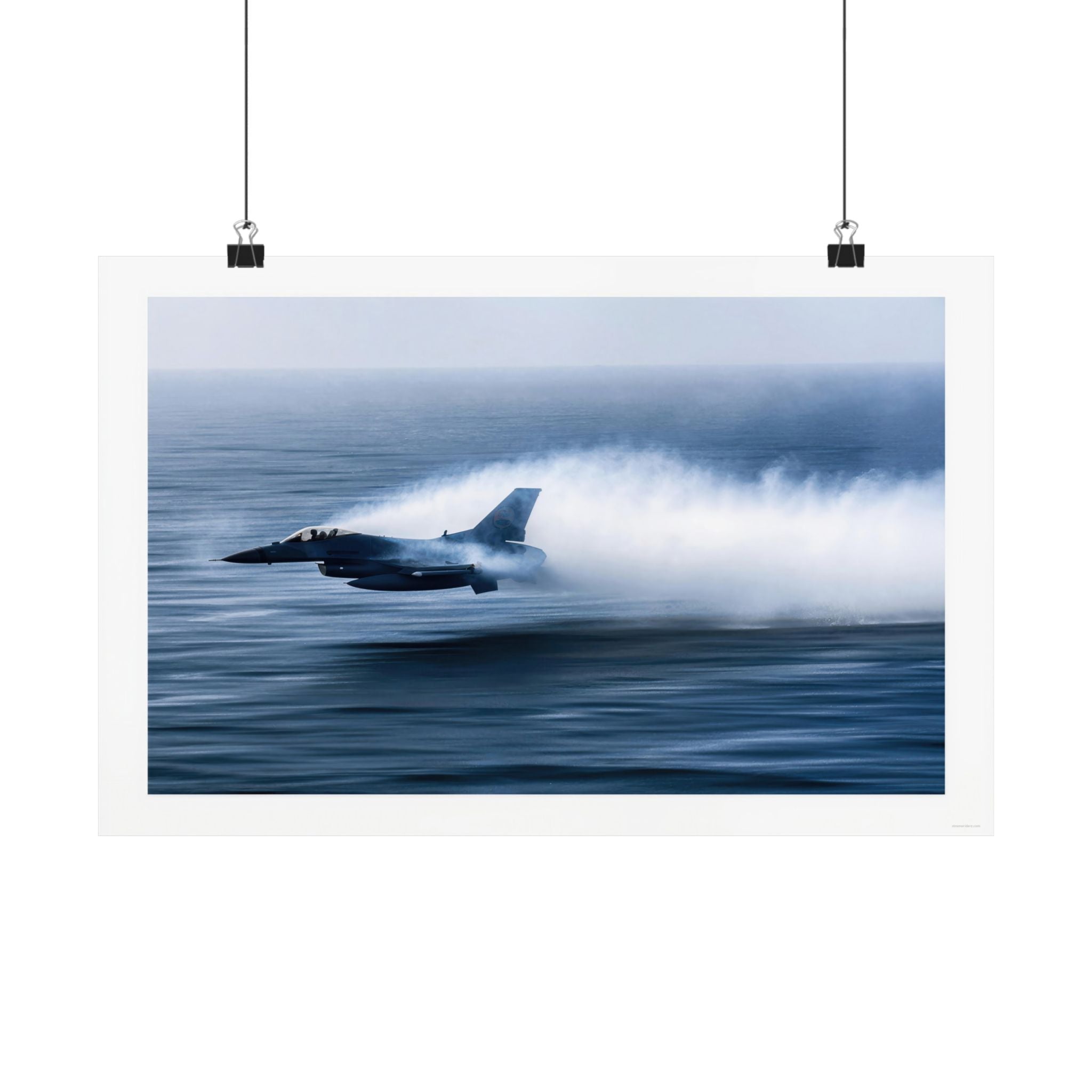 F16 Jet Skiing - Aviation - Gallery Print Poster - DC0149