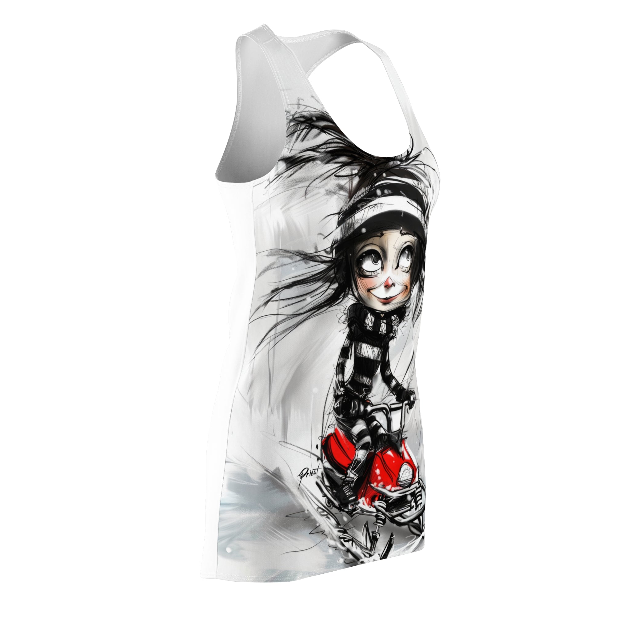 Alice Snowmobile- Teen Riderz- Racerback Dress