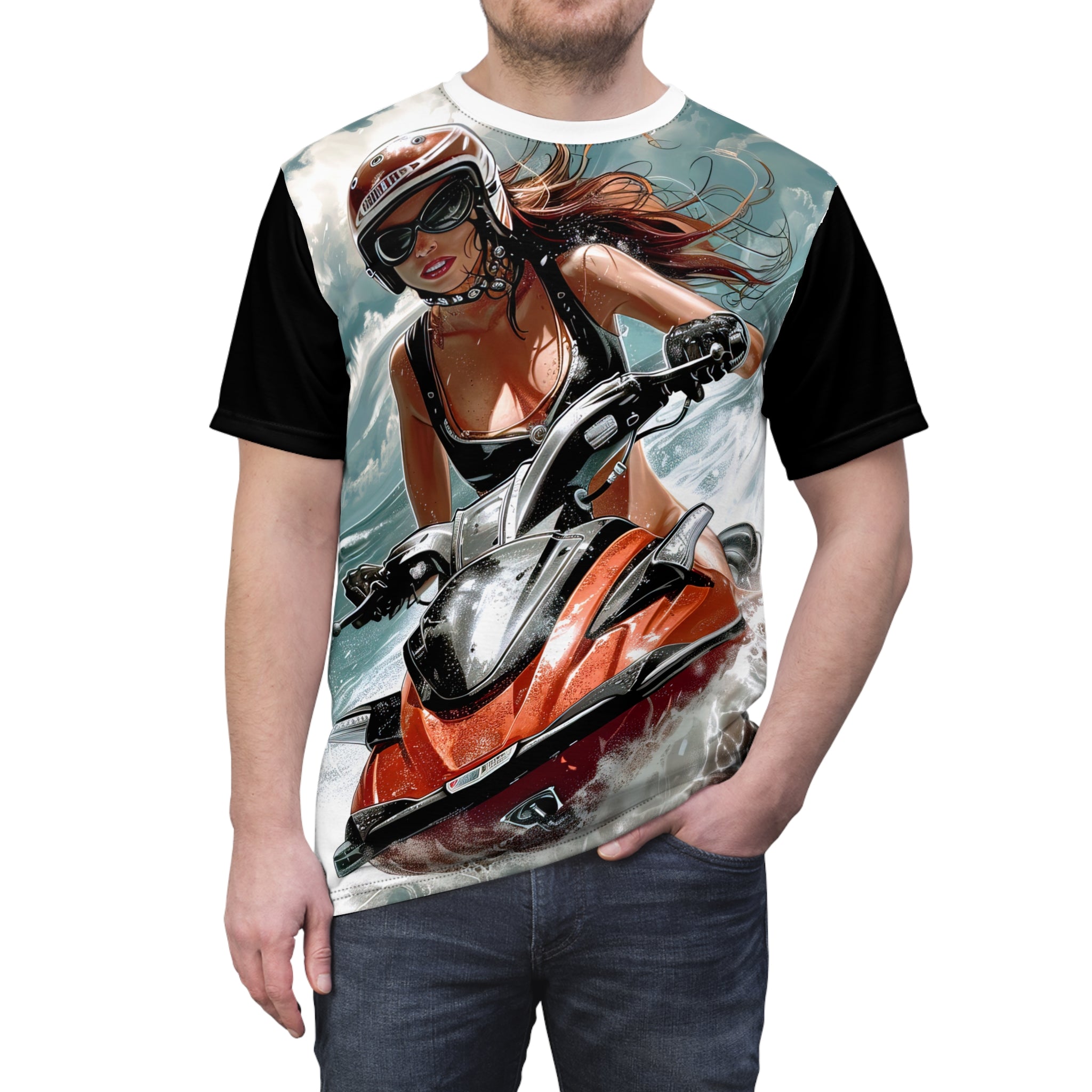 Xtreme Riderz Unisex Jet Ski Graphic Tee