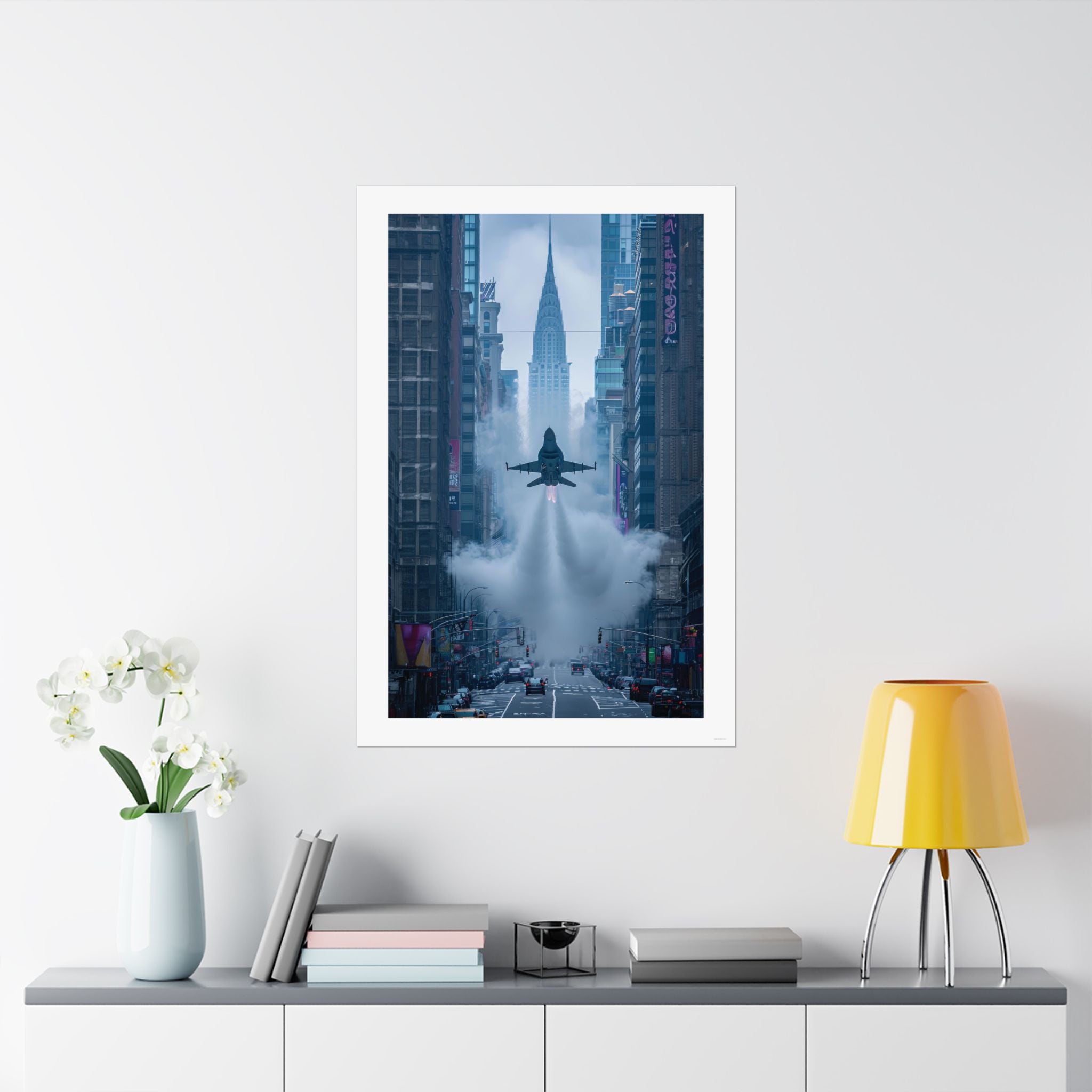 Flying New York Style - Aviation - Gallery Print Poster - DC0150