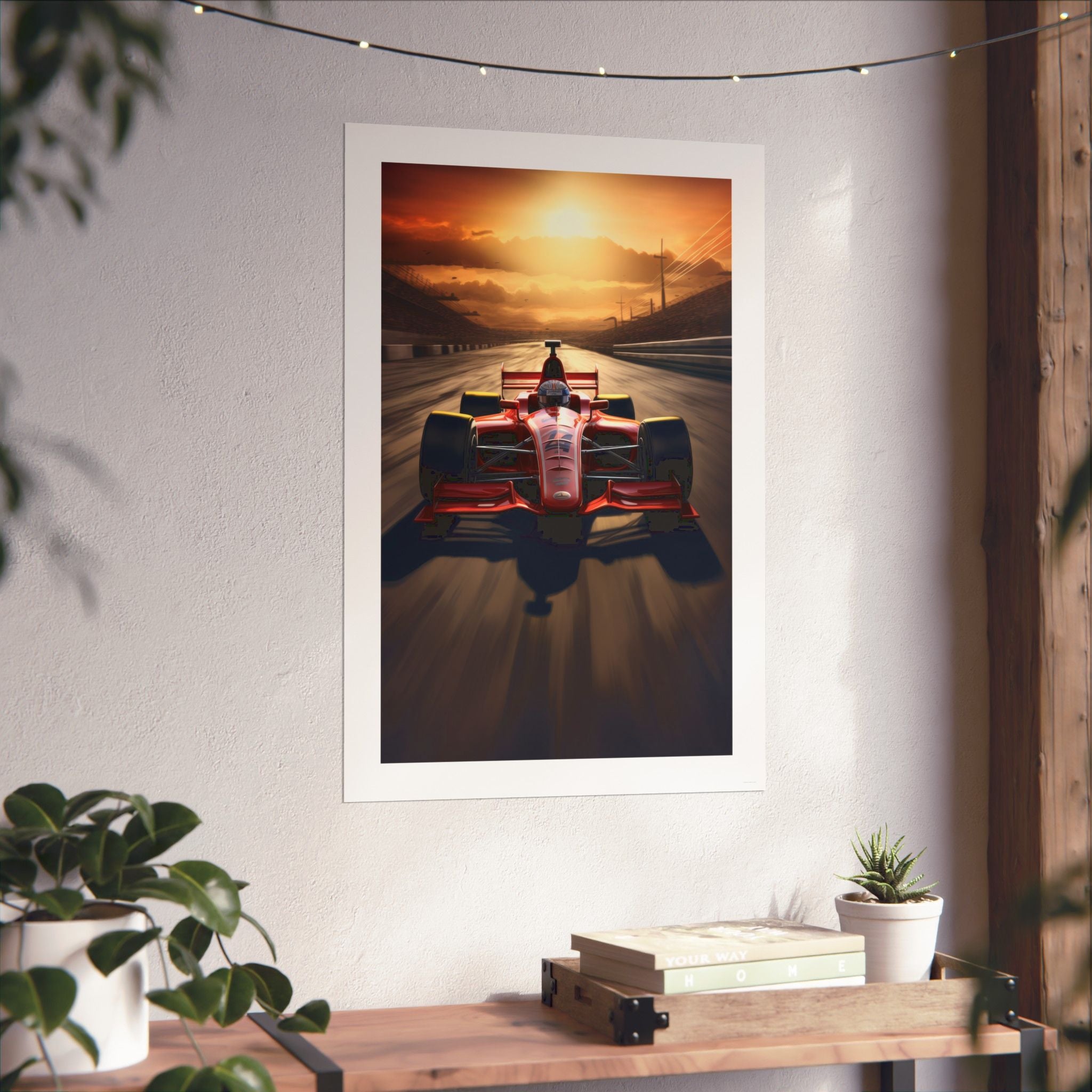 Full Front Formula Car - Auto - Gallery Print Poster - DC0140