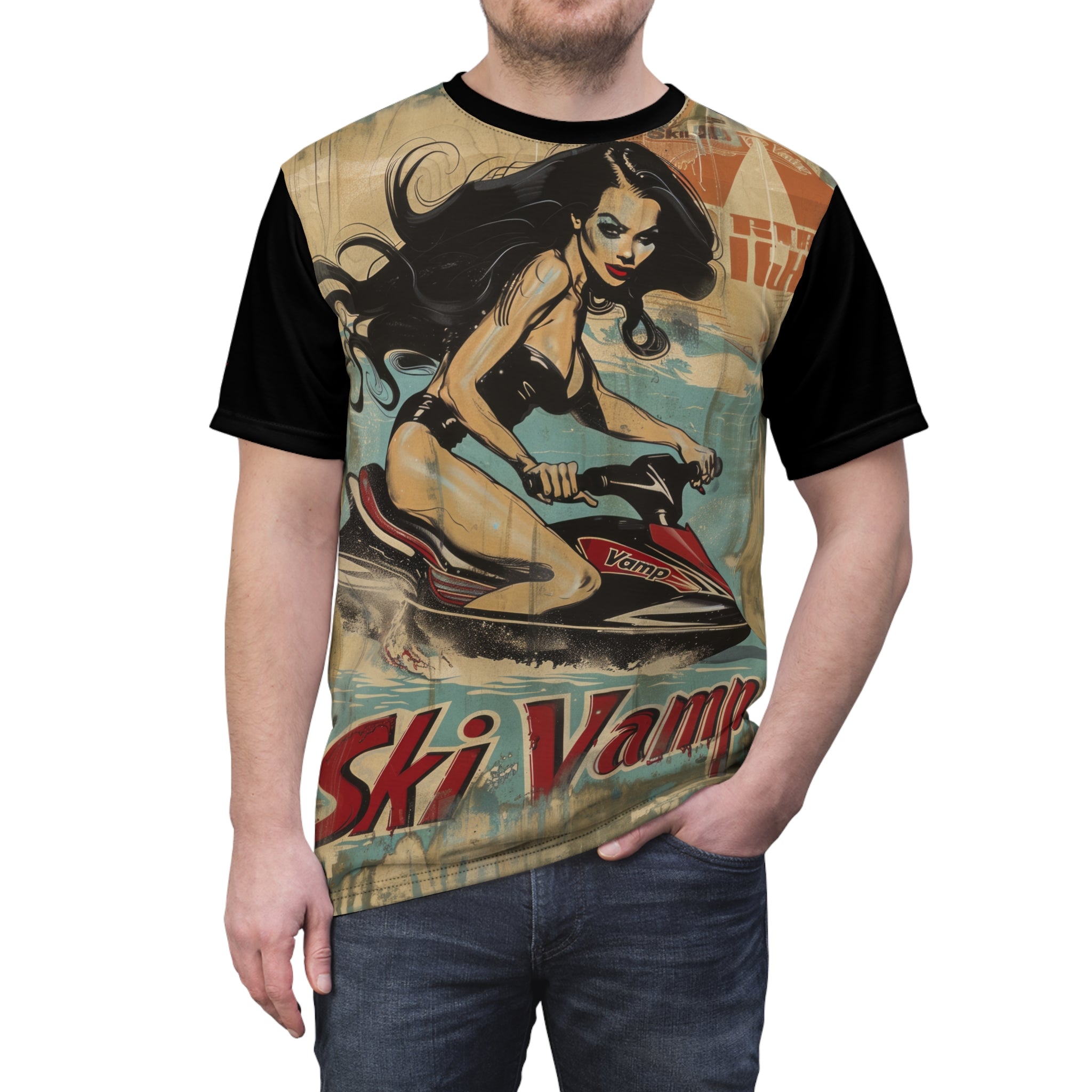 Ski Vamp - Watersports - Unisex Tee Shirt - TG0119