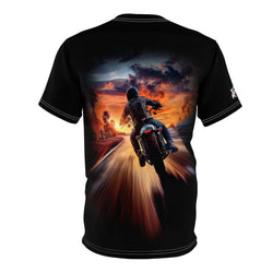 Sunset Rush - Motorcycle - Men's Tee Shirt - DC-0118