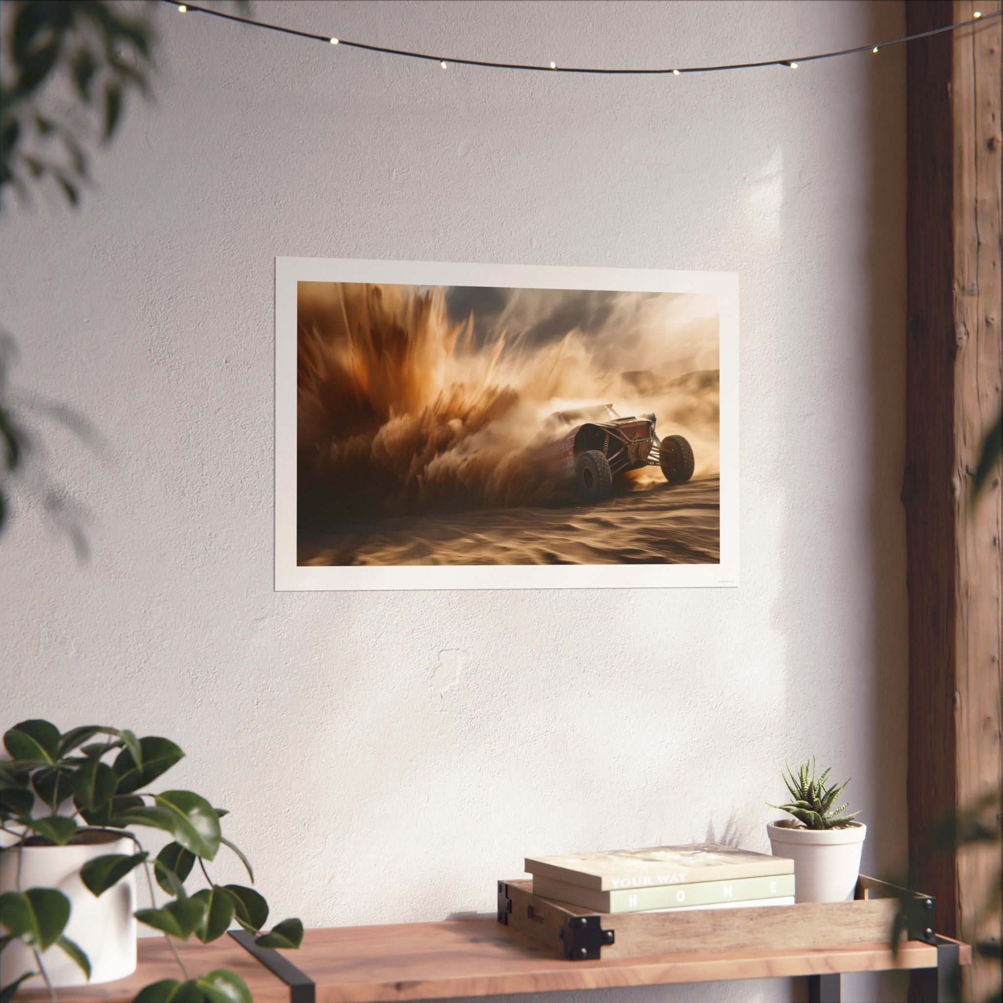 Baja Burst  - Auto - Gallery Print Poster - DC0139